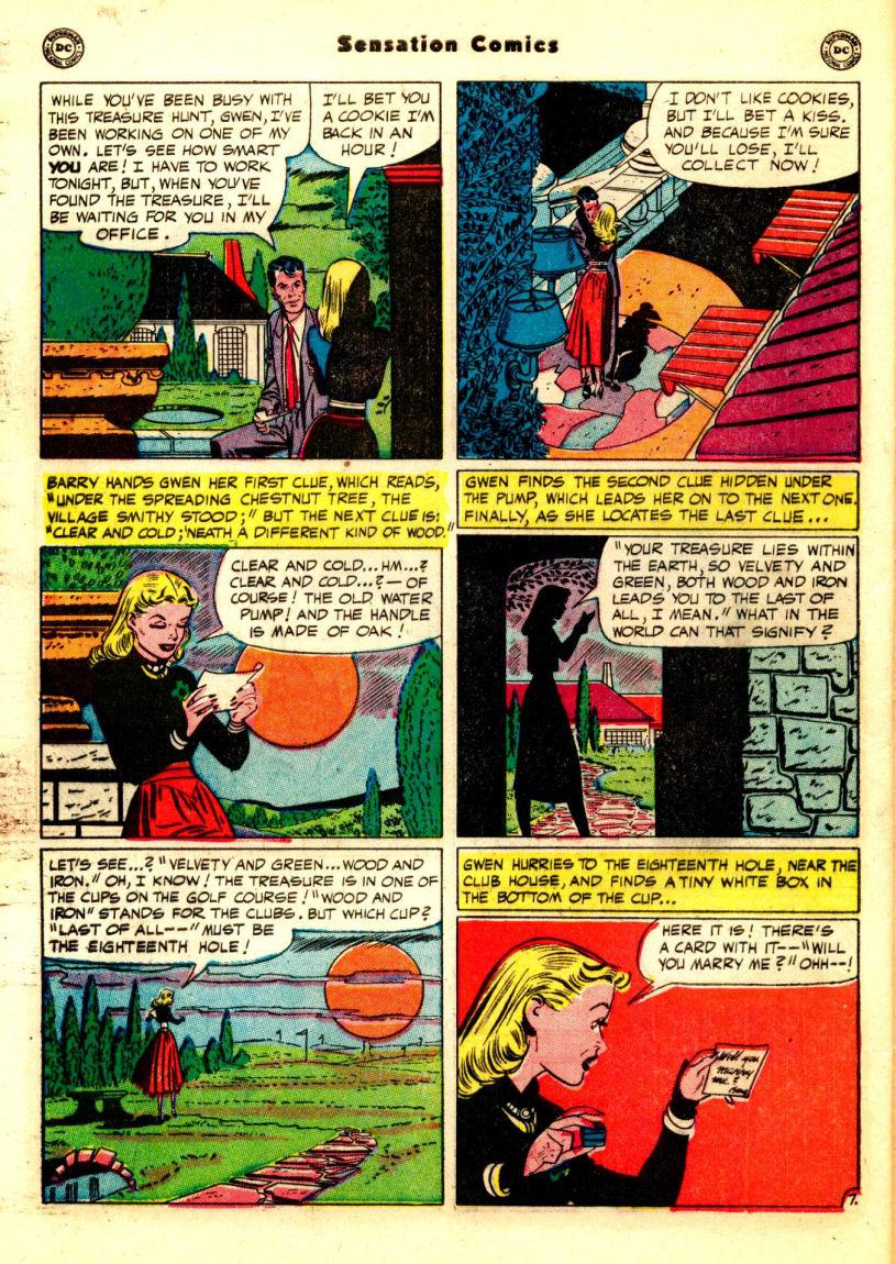 Read online Sensation (Mystery) Comics comic -  Issue #97 - 46