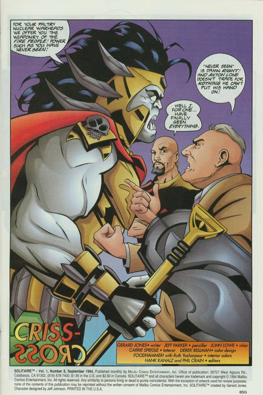 Read online Solitaire comic -  Issue #8 - 3