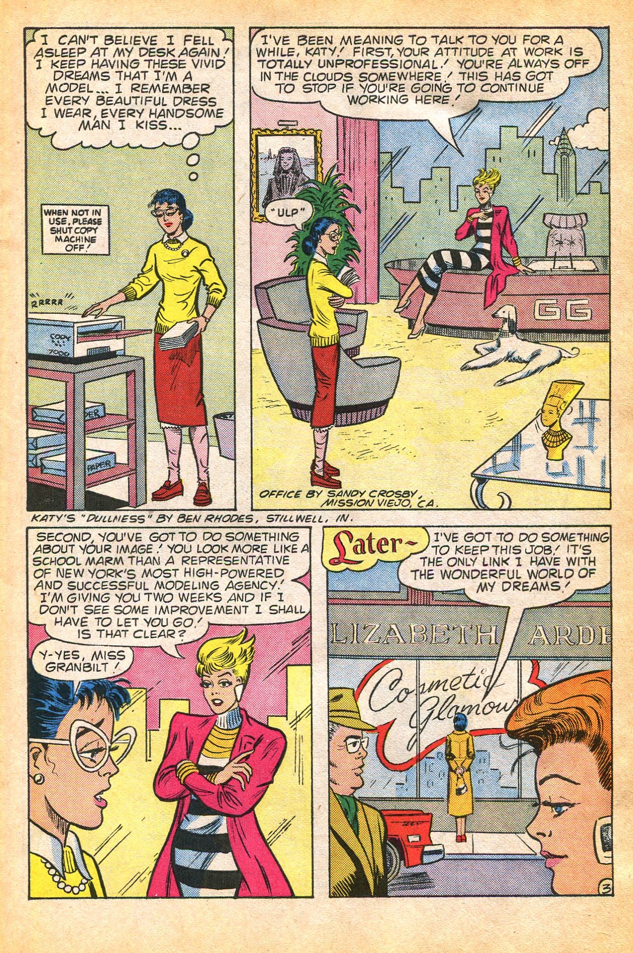 Read online Katy Keene (1983) comic -  Issue #20 - 5