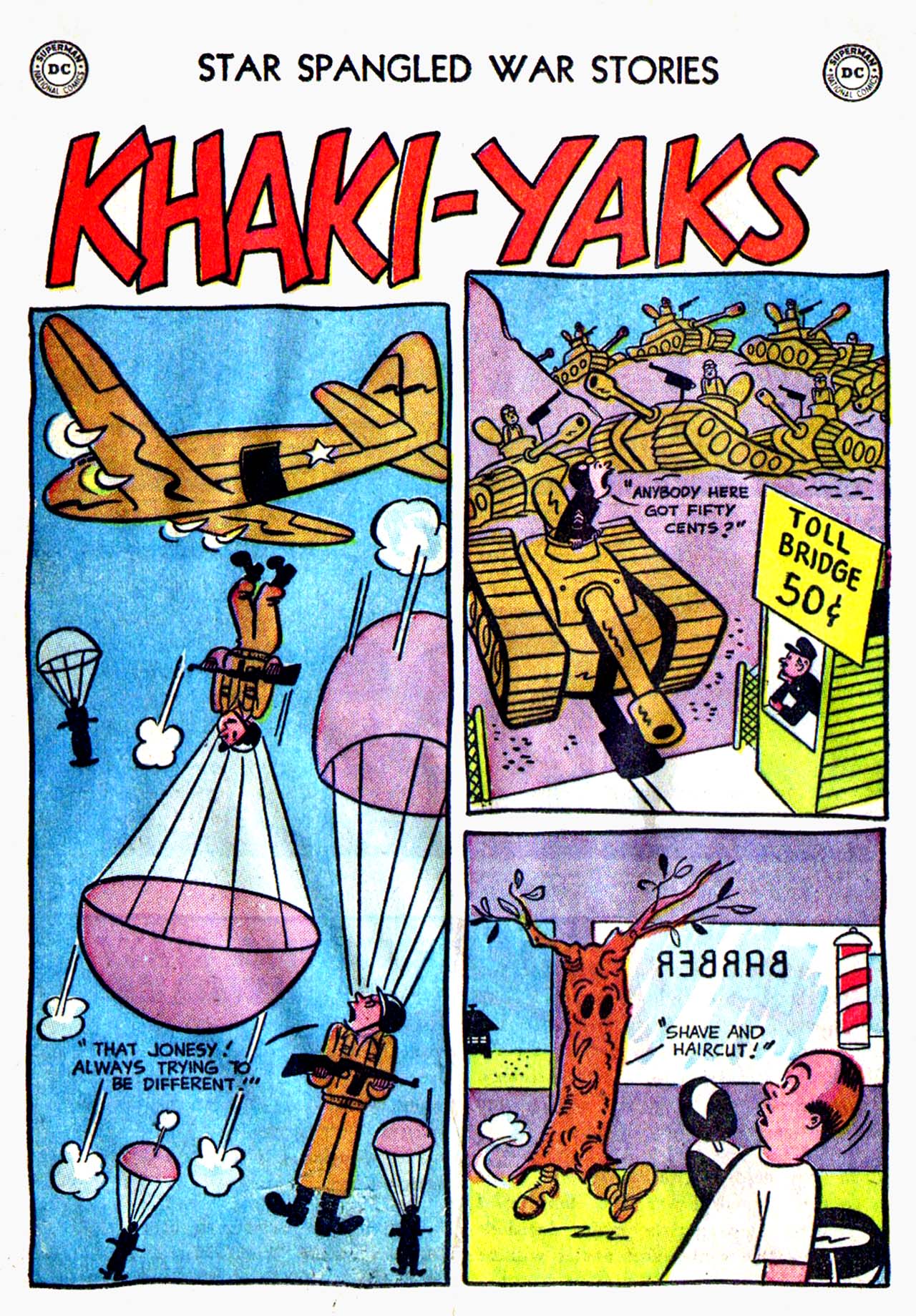 Read online Star Spangled War Stories (1952) comic -  Issue #22 - 24