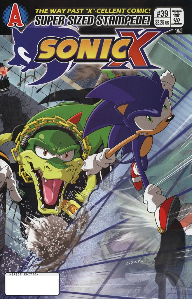 Read online Sonic X comic -  Issue #39 - 1