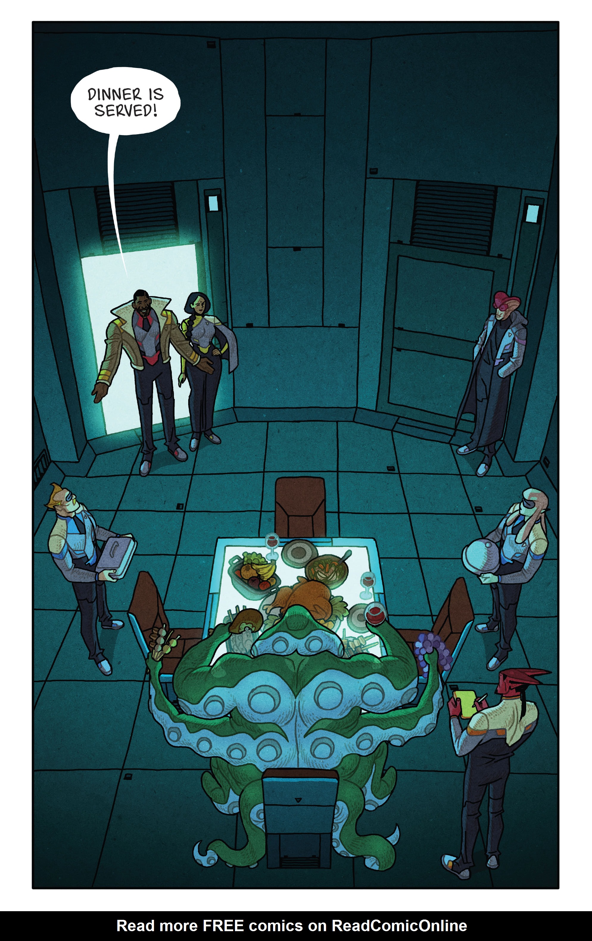 Read online Outer Darkness/Chew comic -  Issue #1 - 4
