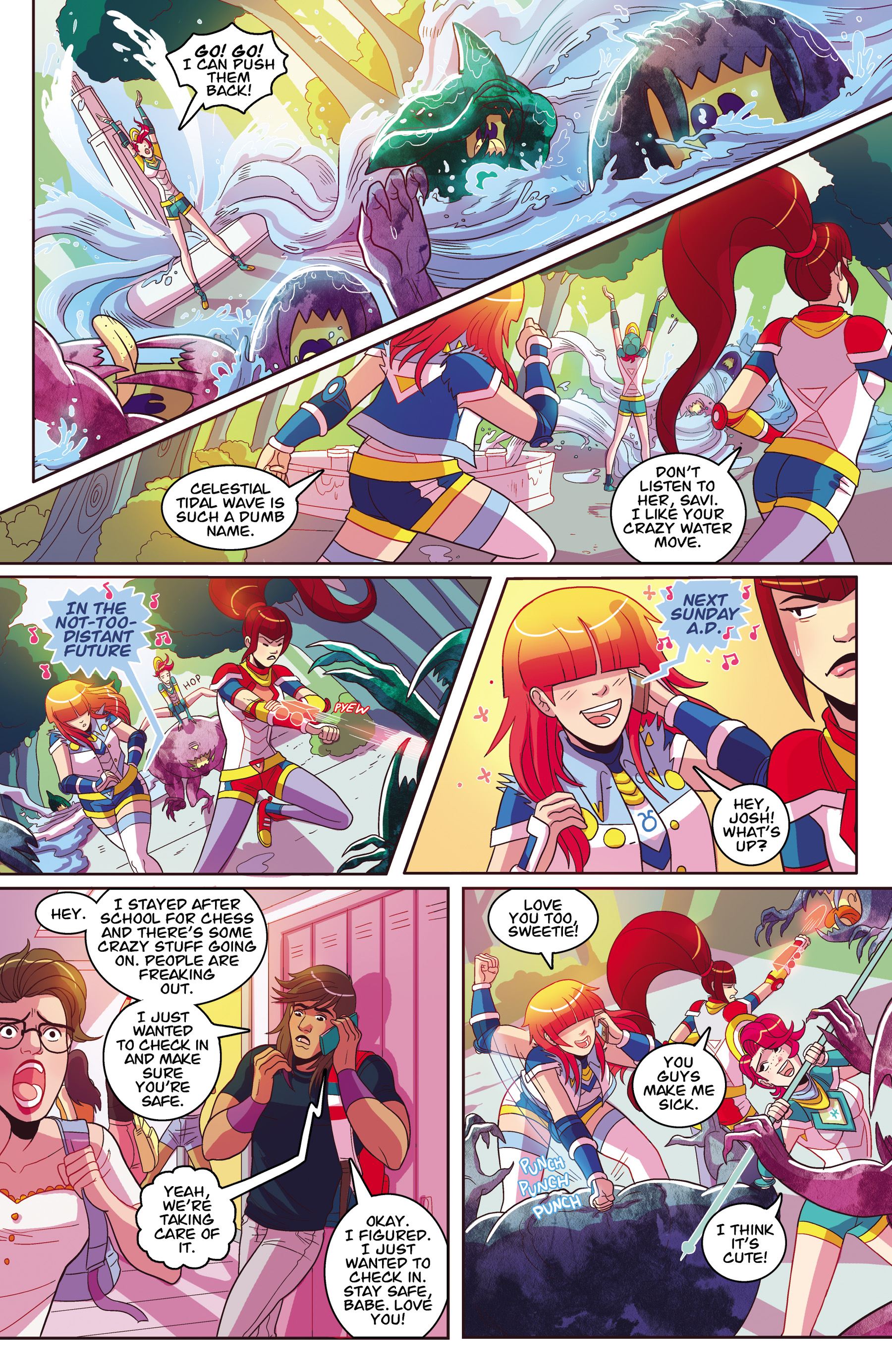 Read online Zodiac Starforce comic -  Issue #3 - 9