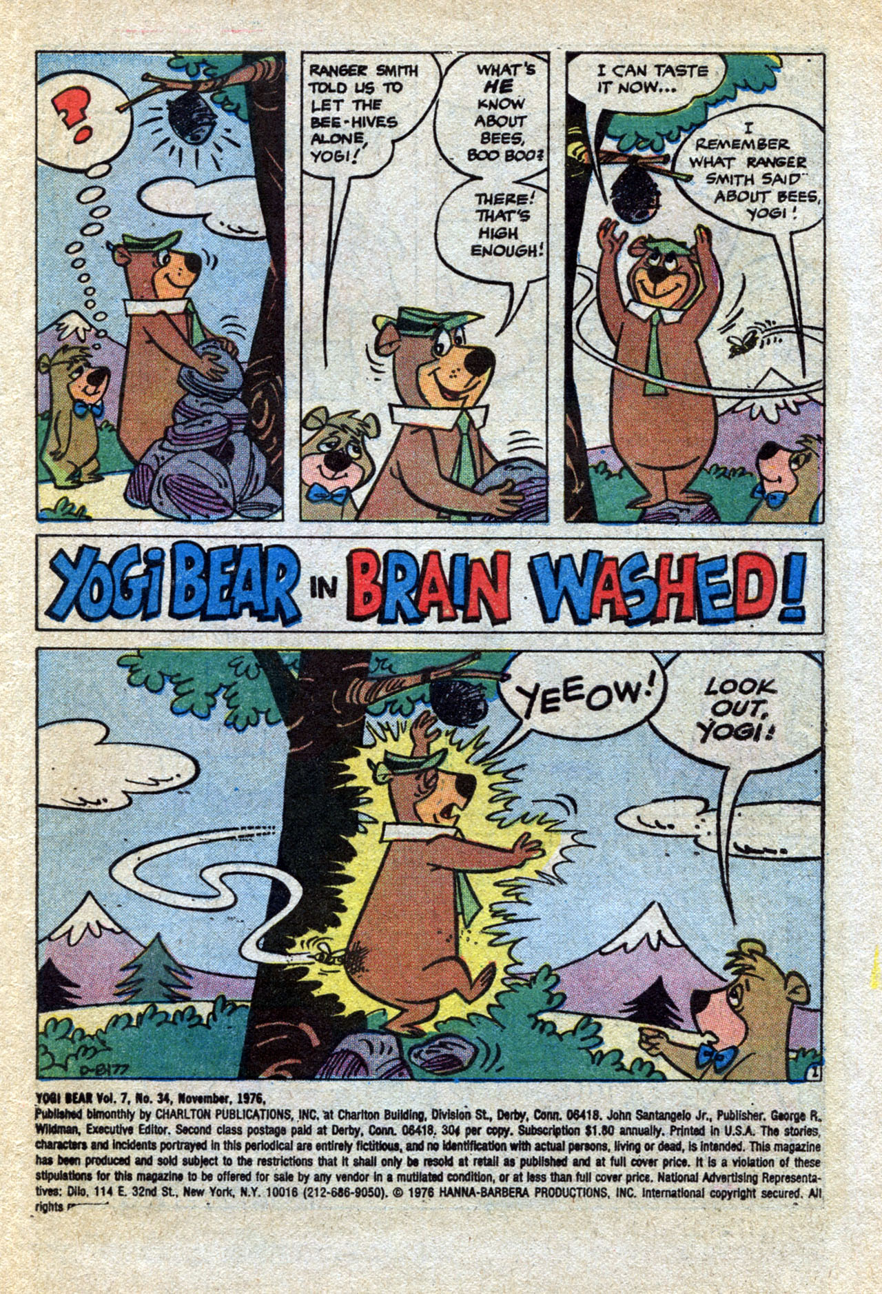 Read online Yogi Bear (1970) comic -  Issue #34 - 3