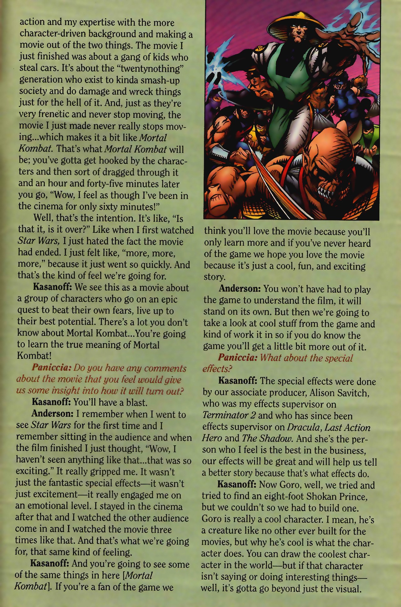 Read online Mortal Kombat (1994) comic -  Issue #1 - 36