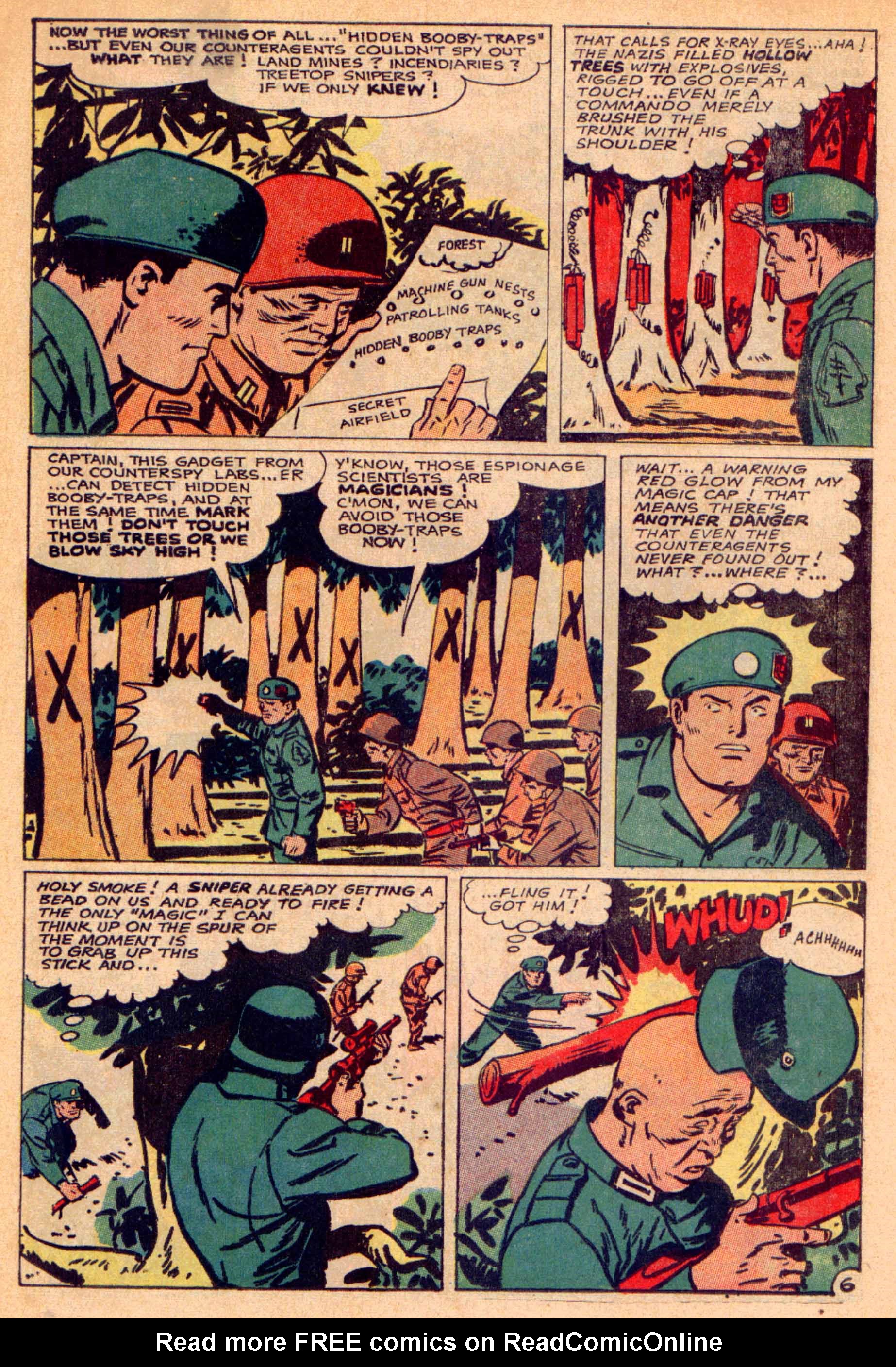 Read online Super Green Beret comic -  Issue #1 - 30