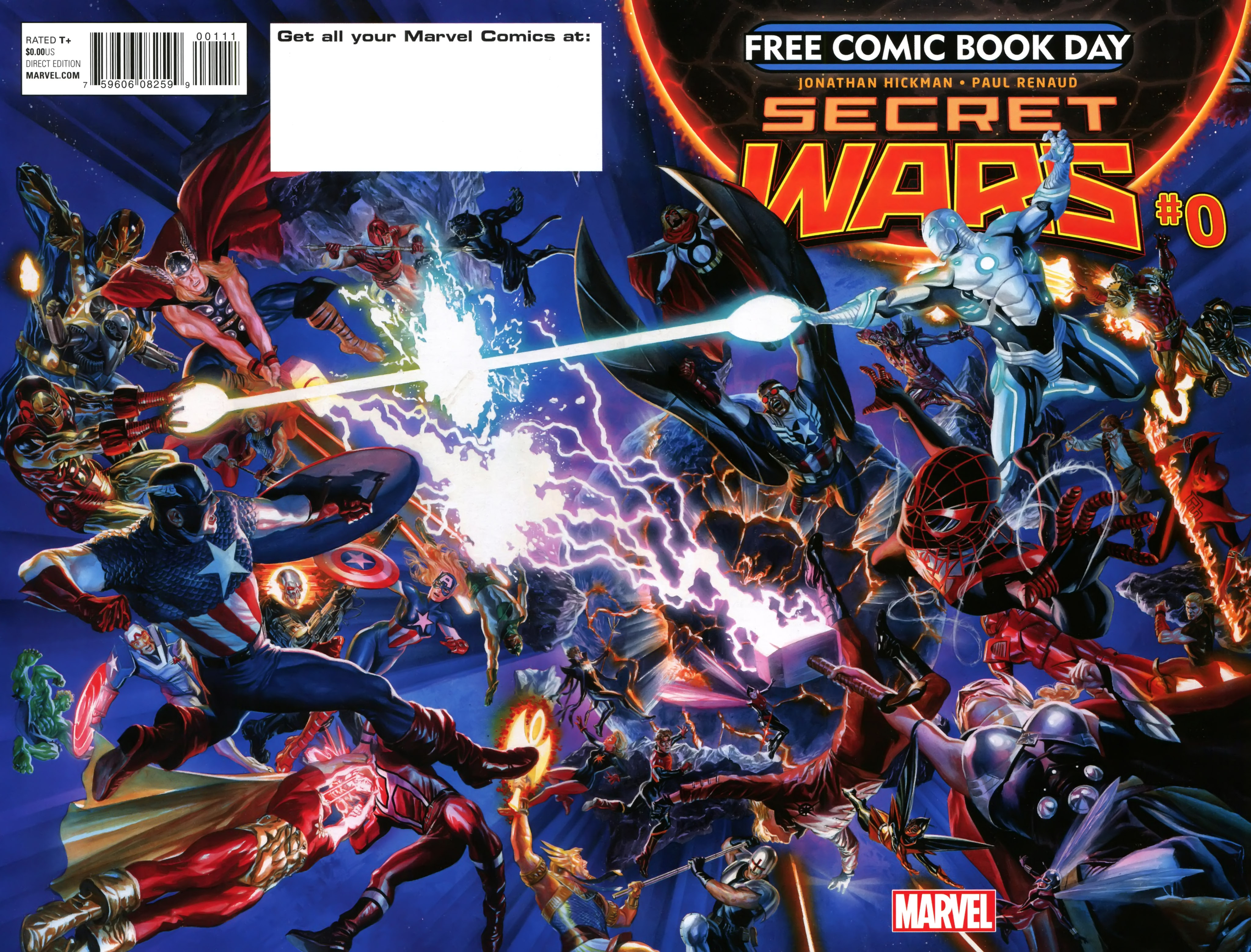 Read online Free Comic Book Day 2015 comic - Issue Secret Wars.