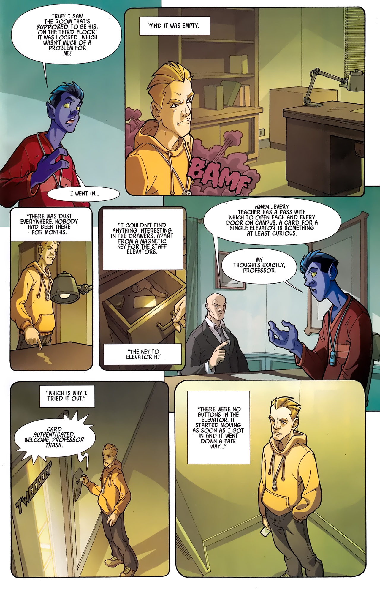 Read online X-Campus comic -  Issue #3 - 11