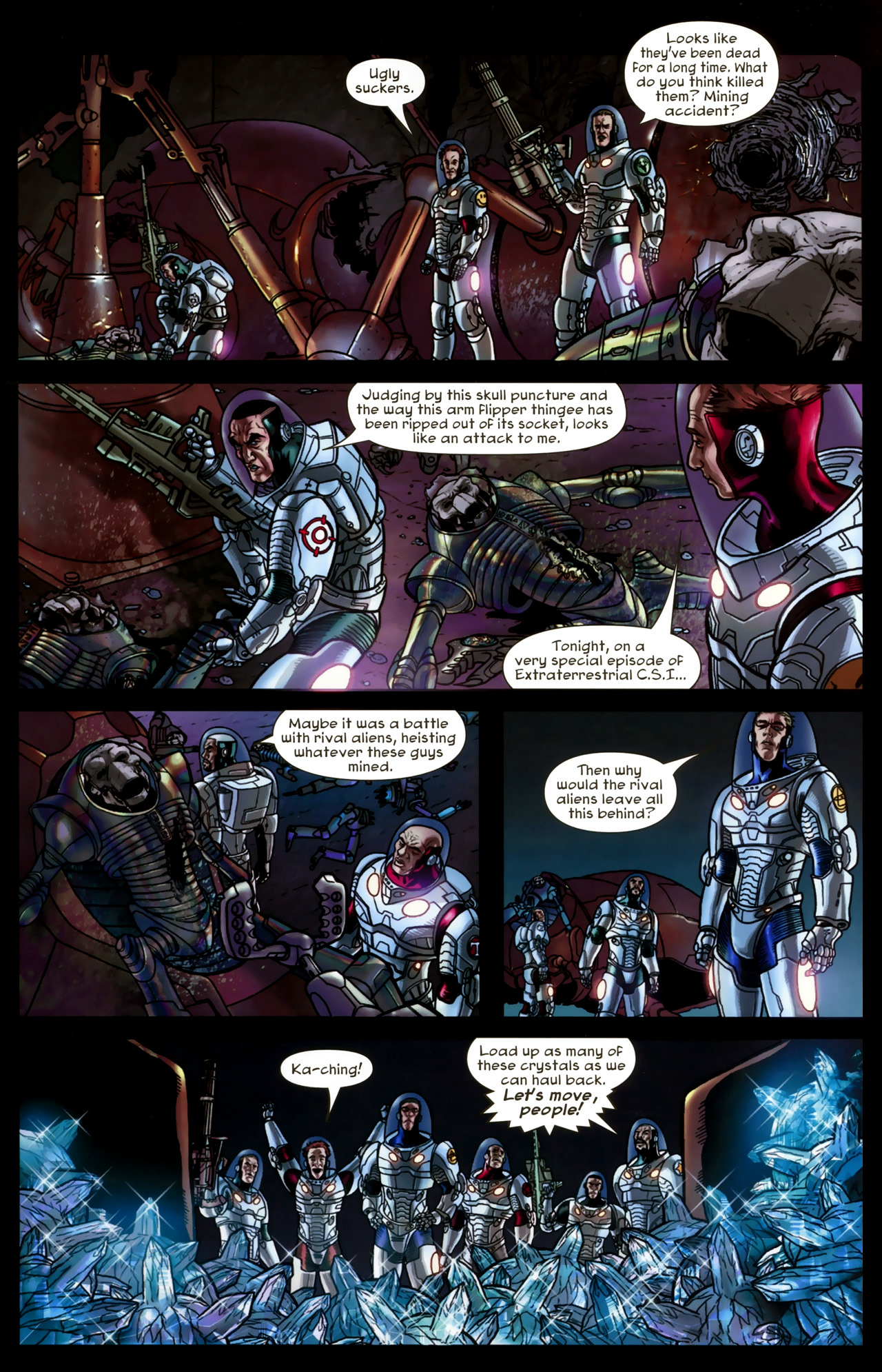 Read online Zero-G comic -  Issue #1 - 21