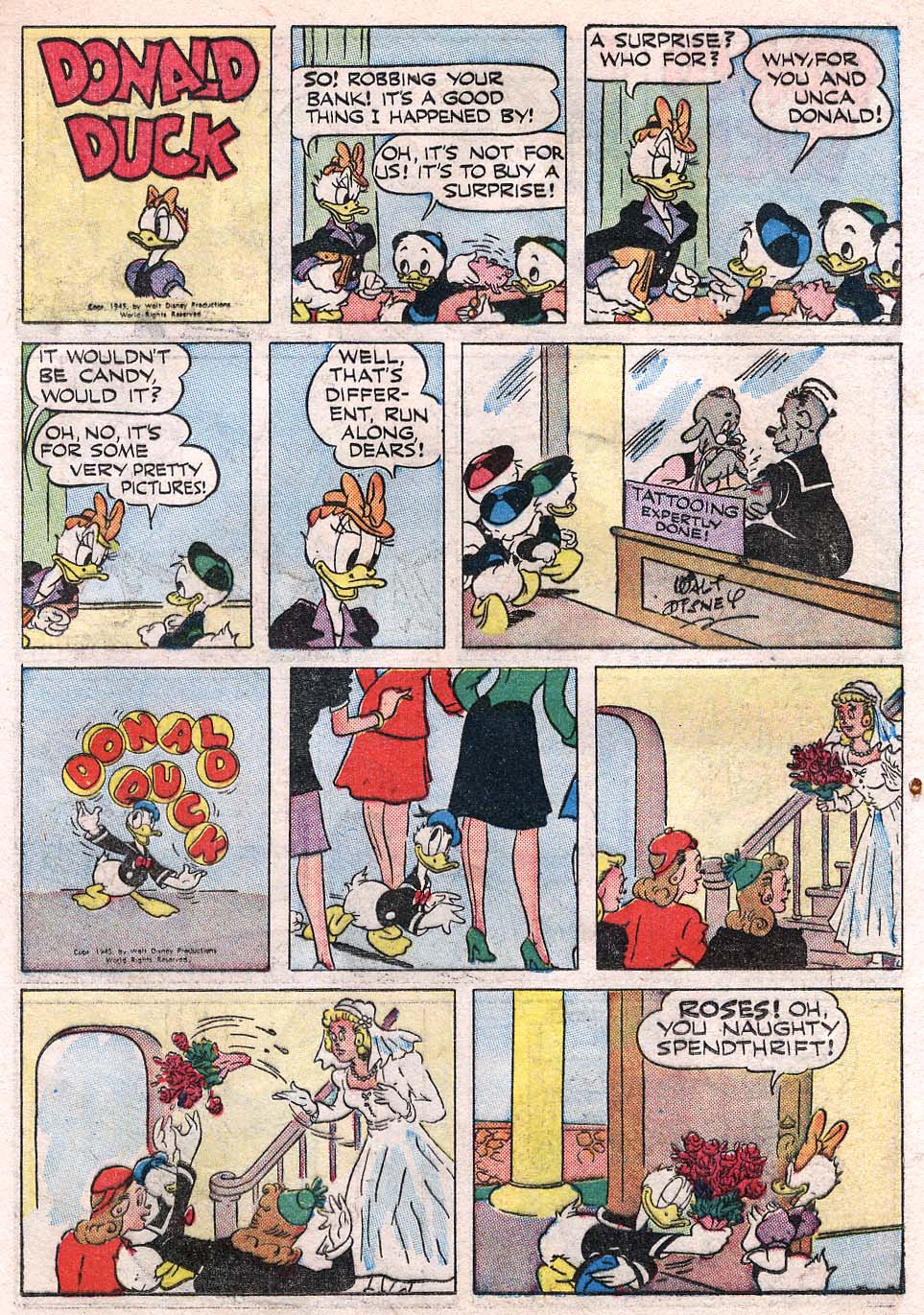 Read online Walt Disney's Comics and Stories comic -  Issue #99 - 37