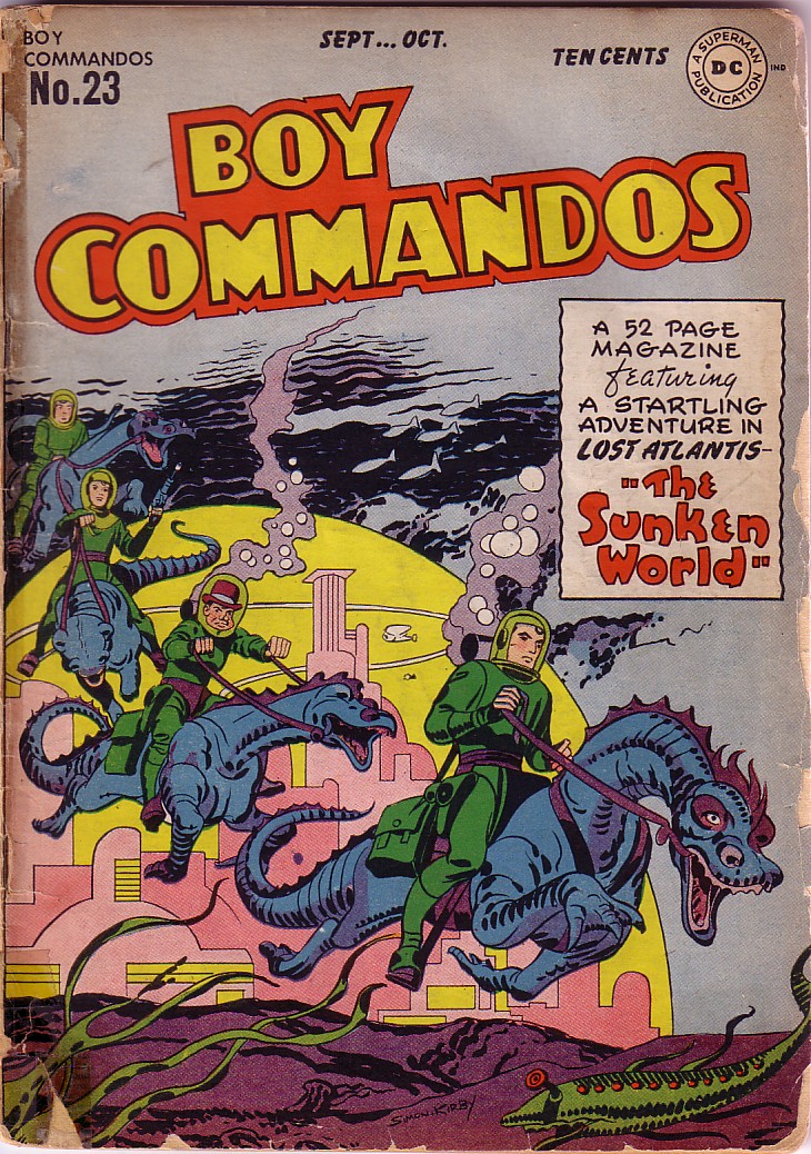Read online Boy Commandos comic -  Issue #23 - 1