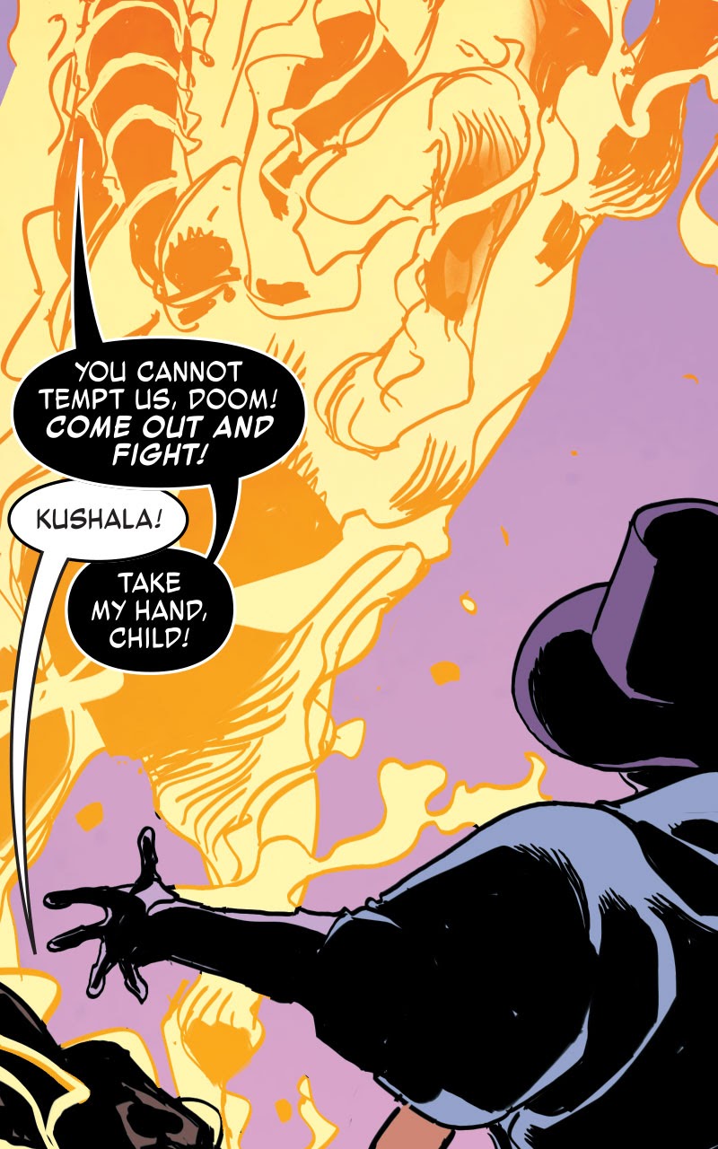 Read online Ghost Rider: Kushala Infinity Comic comic -  Issue #7 - 122