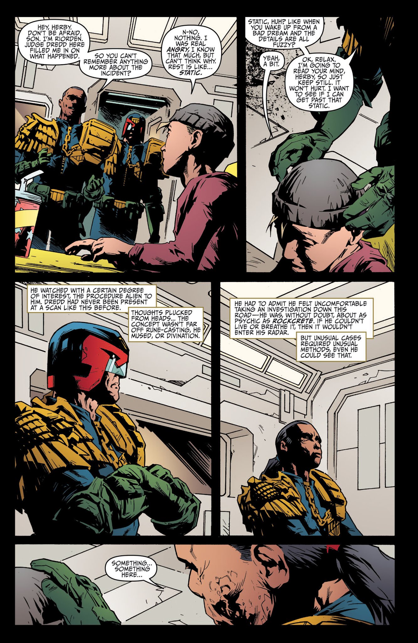 Read online Judge Dredd: Year One comic -  Issue #1 - 18