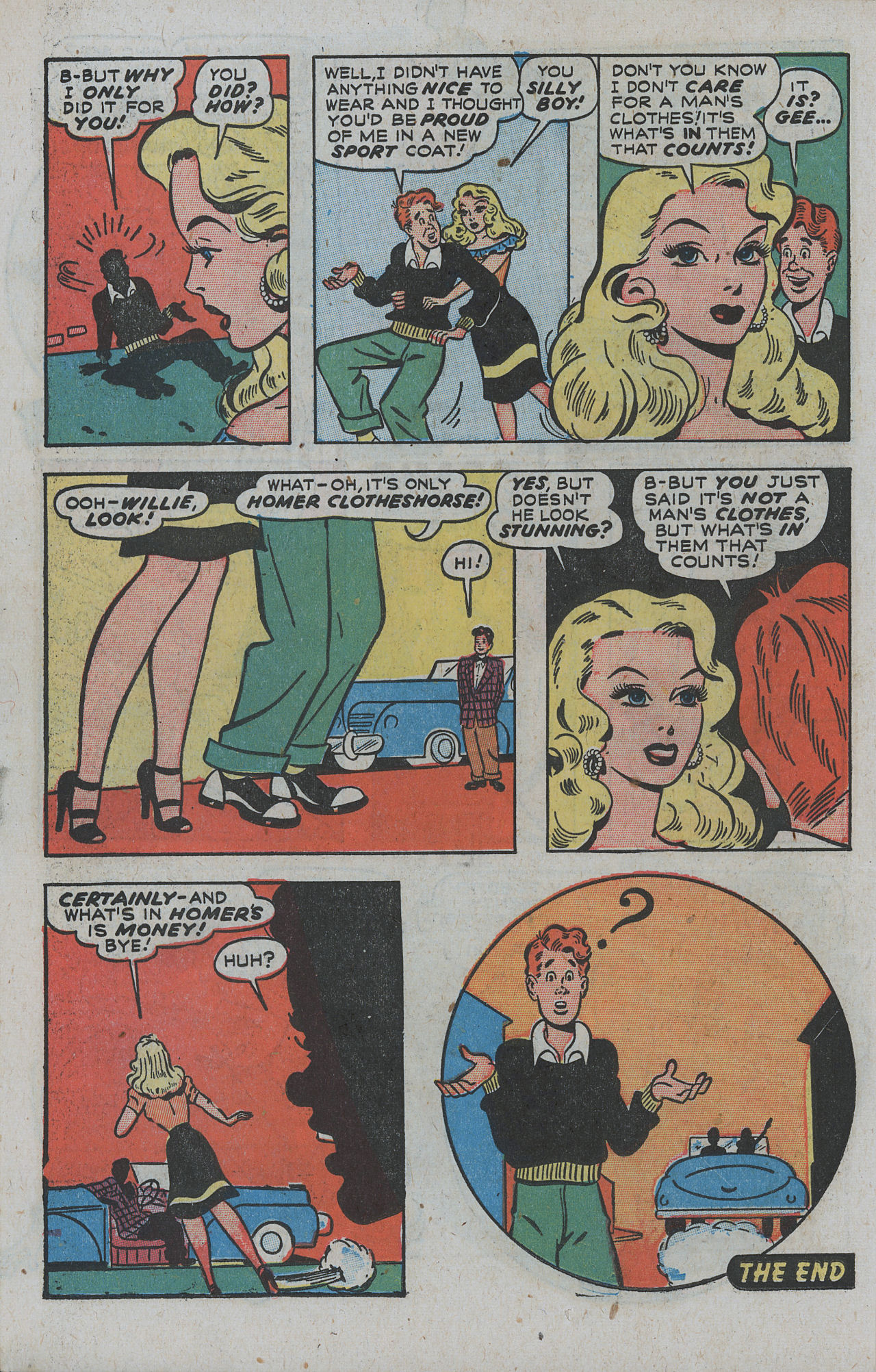 Read online Willie Comics (1946) comic -  Issue #12 - 34