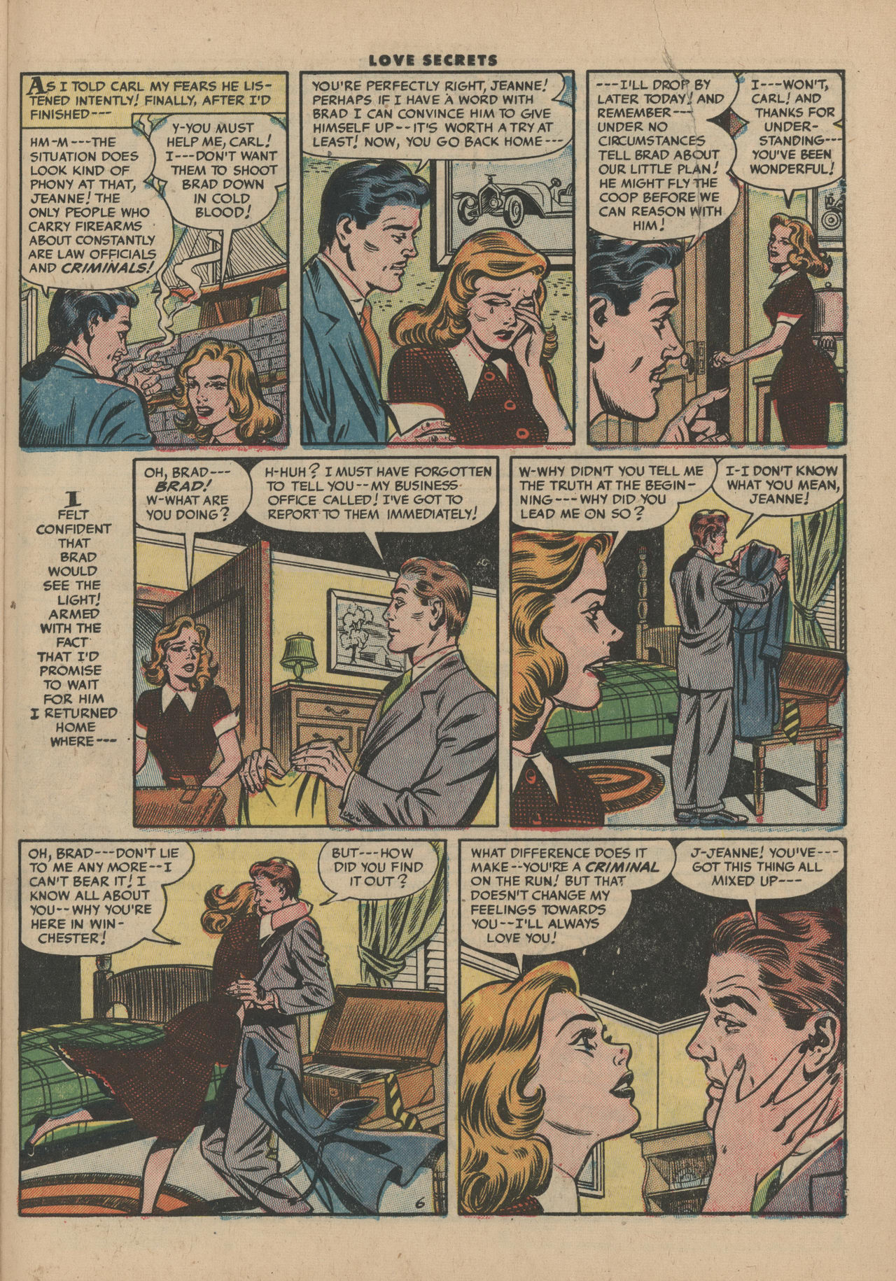 Read online Love Secrets (1953) comic -  Issue #36 - 23