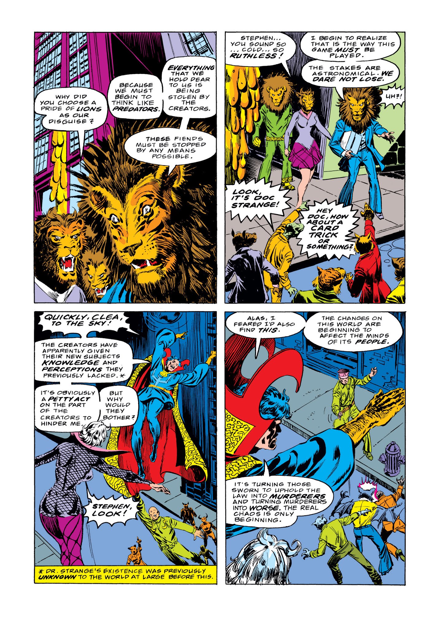 Read online Marvel Masterworks: Doctor Strange comic -  Issue # TPB 7 (Part 1) - 54