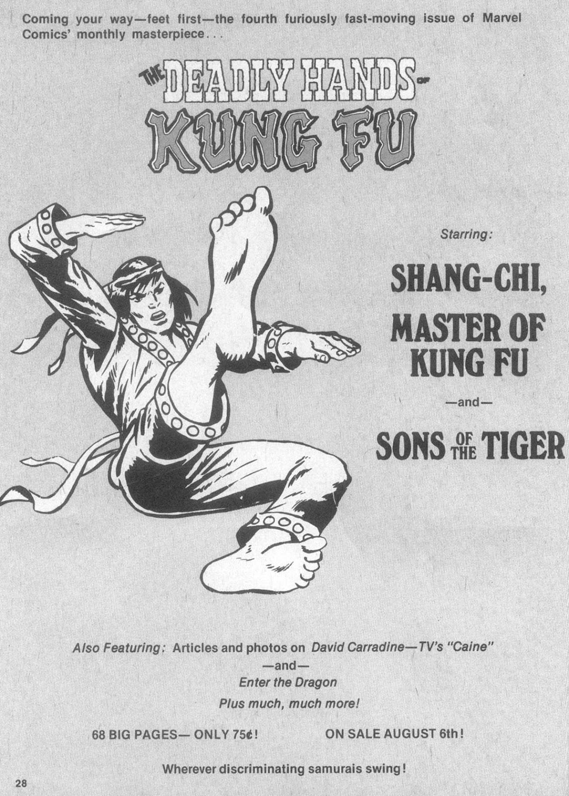 The Deadly Hands of Kung Fu issue Special - Page 26