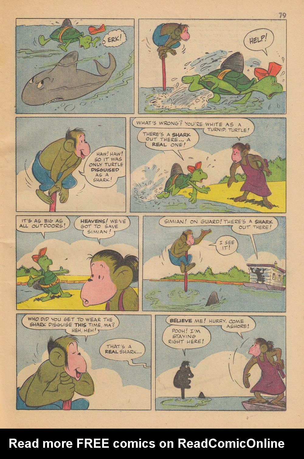 Read online Tom and Jerry's Summer Fun comic -  Issue #1 - 81