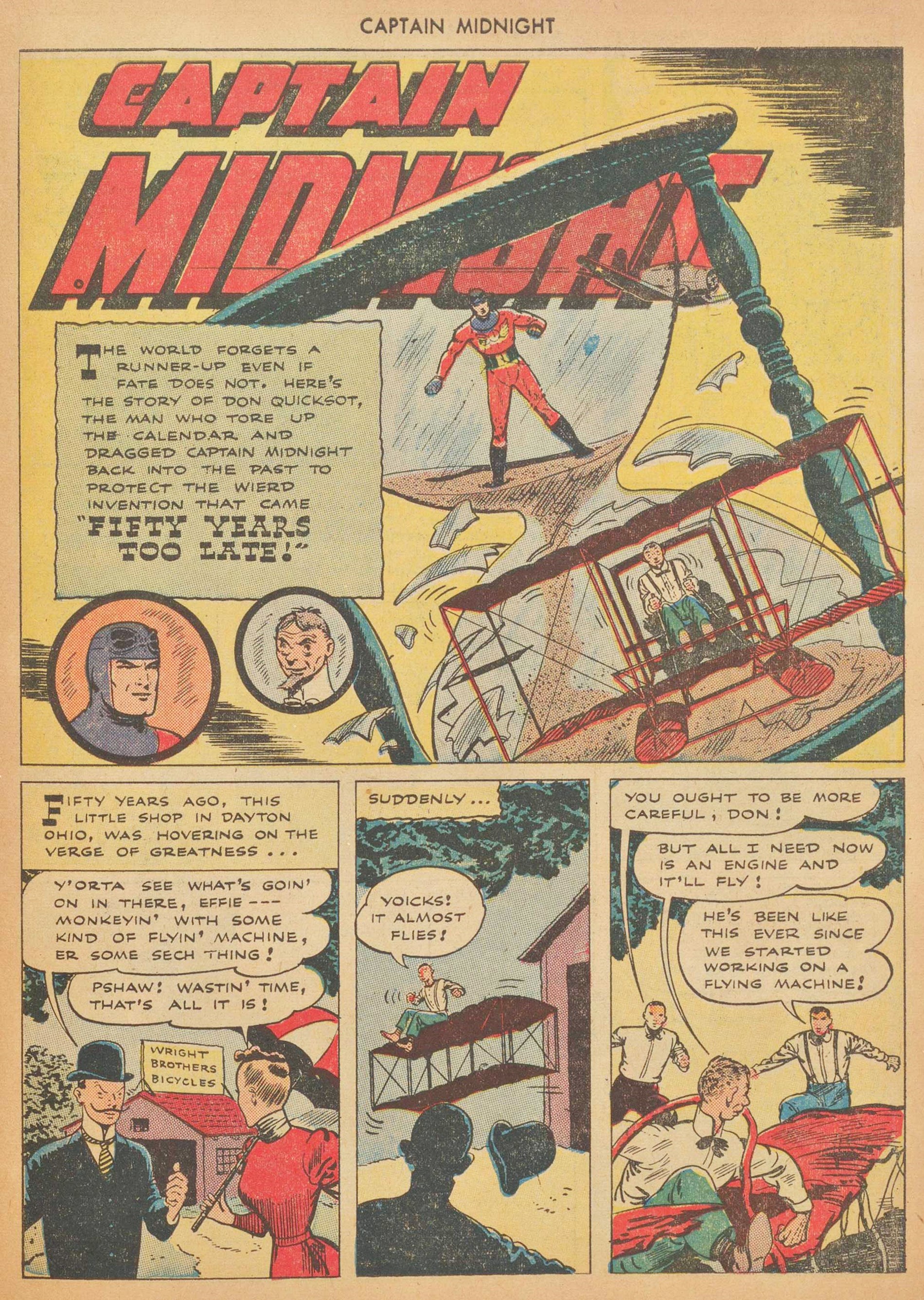 Read online Captain Midnight (1942) comic -  Issue #27 - 27