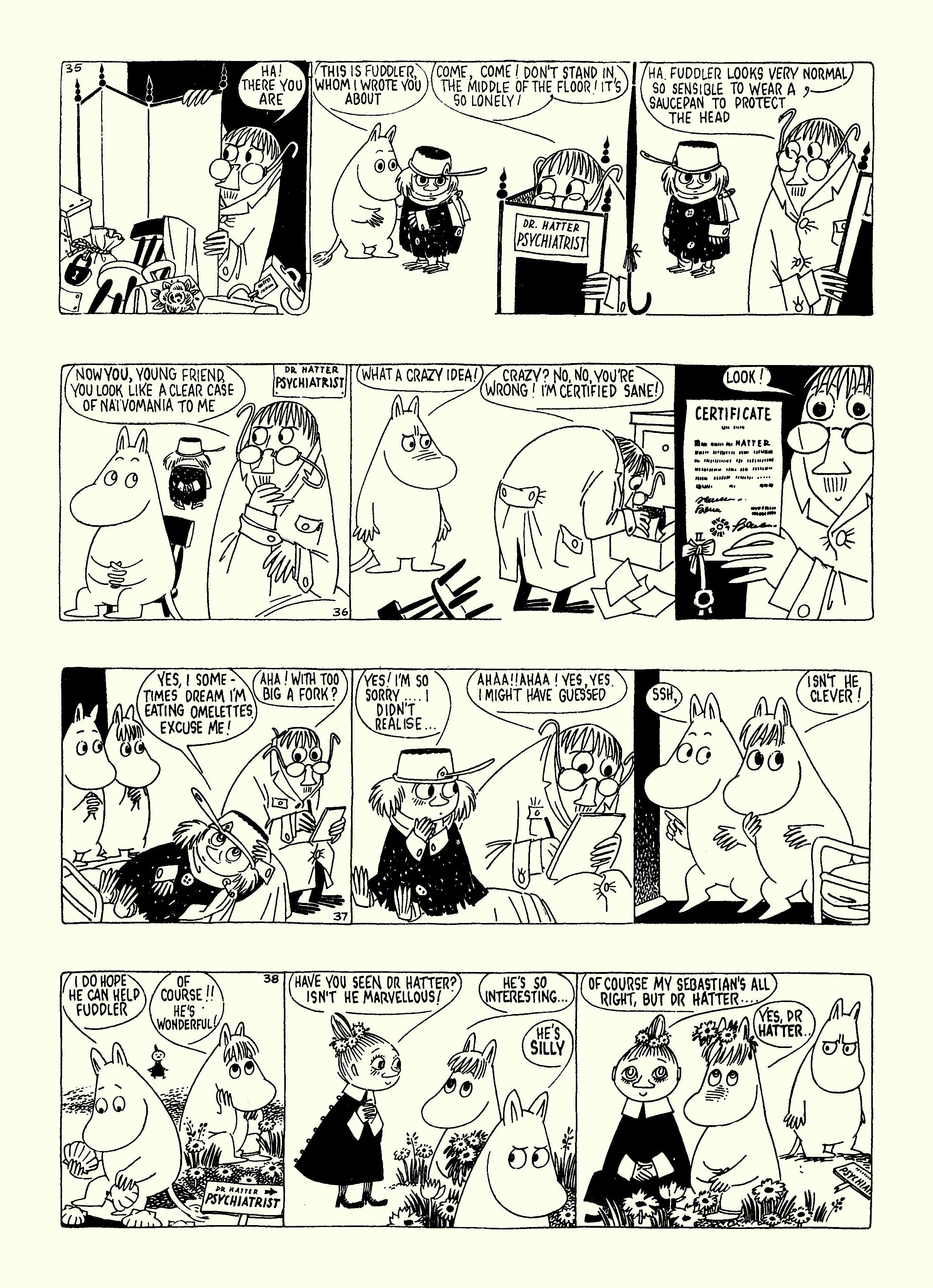 Read online Moomin: The Complete Tove Jansson Comic Strip comic -  Issue # TPB 5 - 66