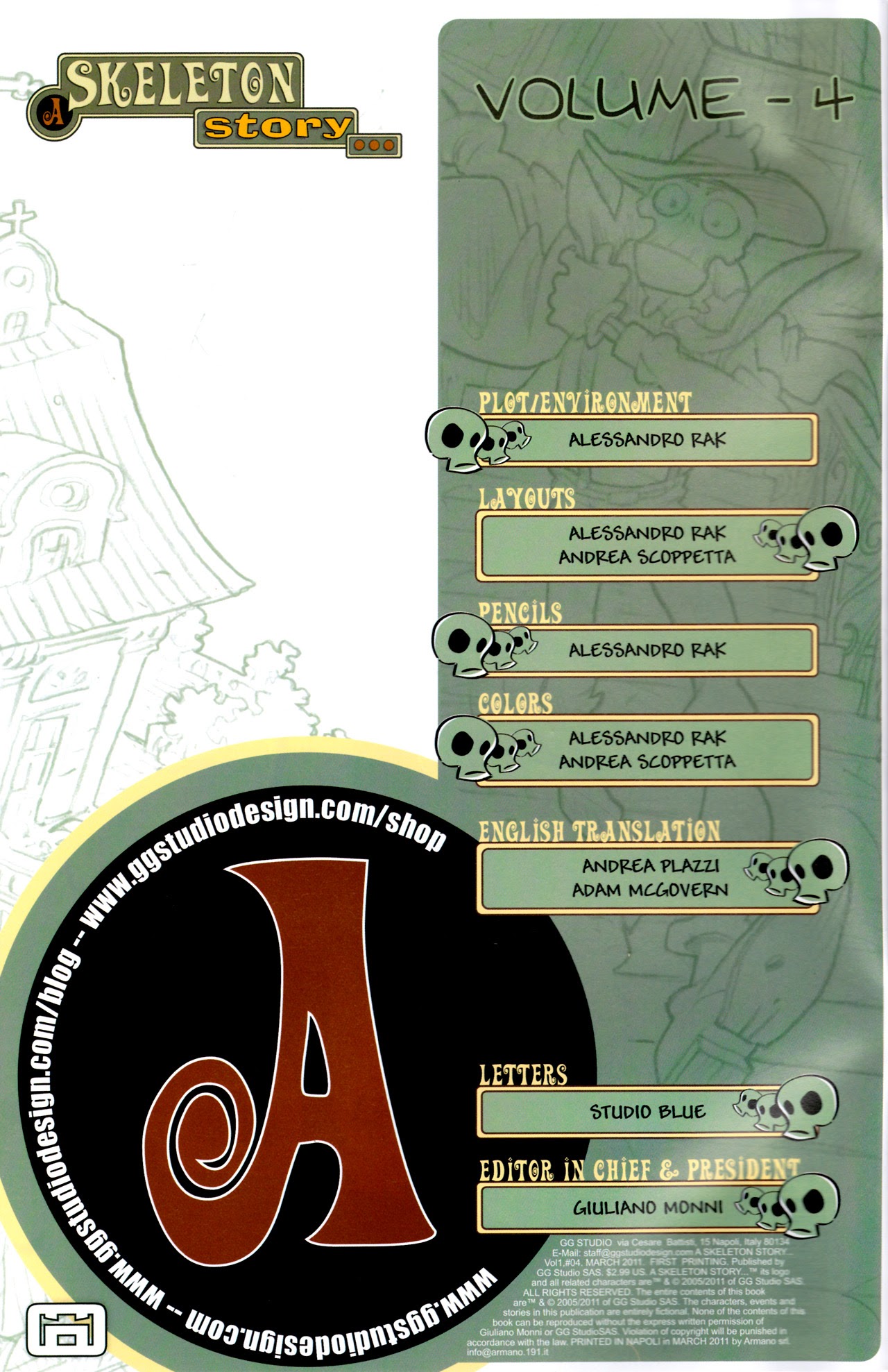 Read online A Skeleton Story comic -  Issue #4 - 2