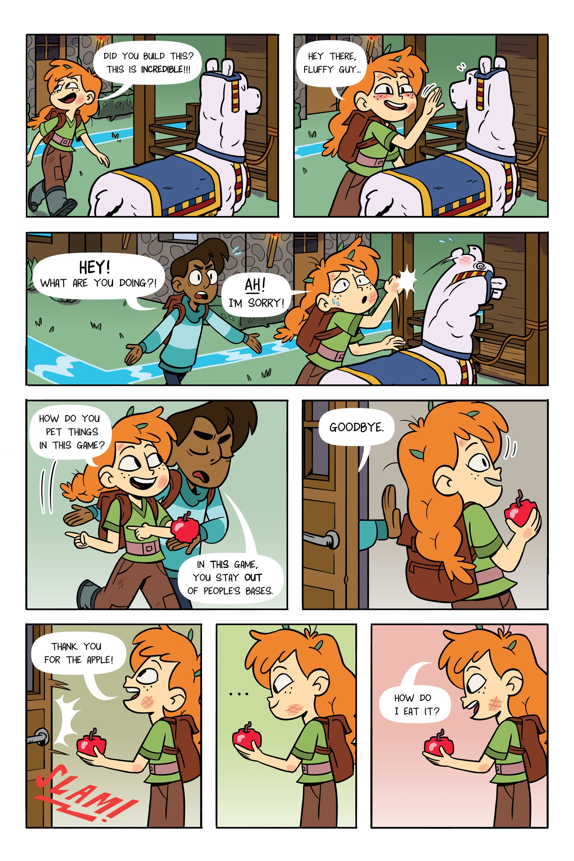 Read online Minecraft: Open World – Into the Nether comic -  Issue # TPB - 11