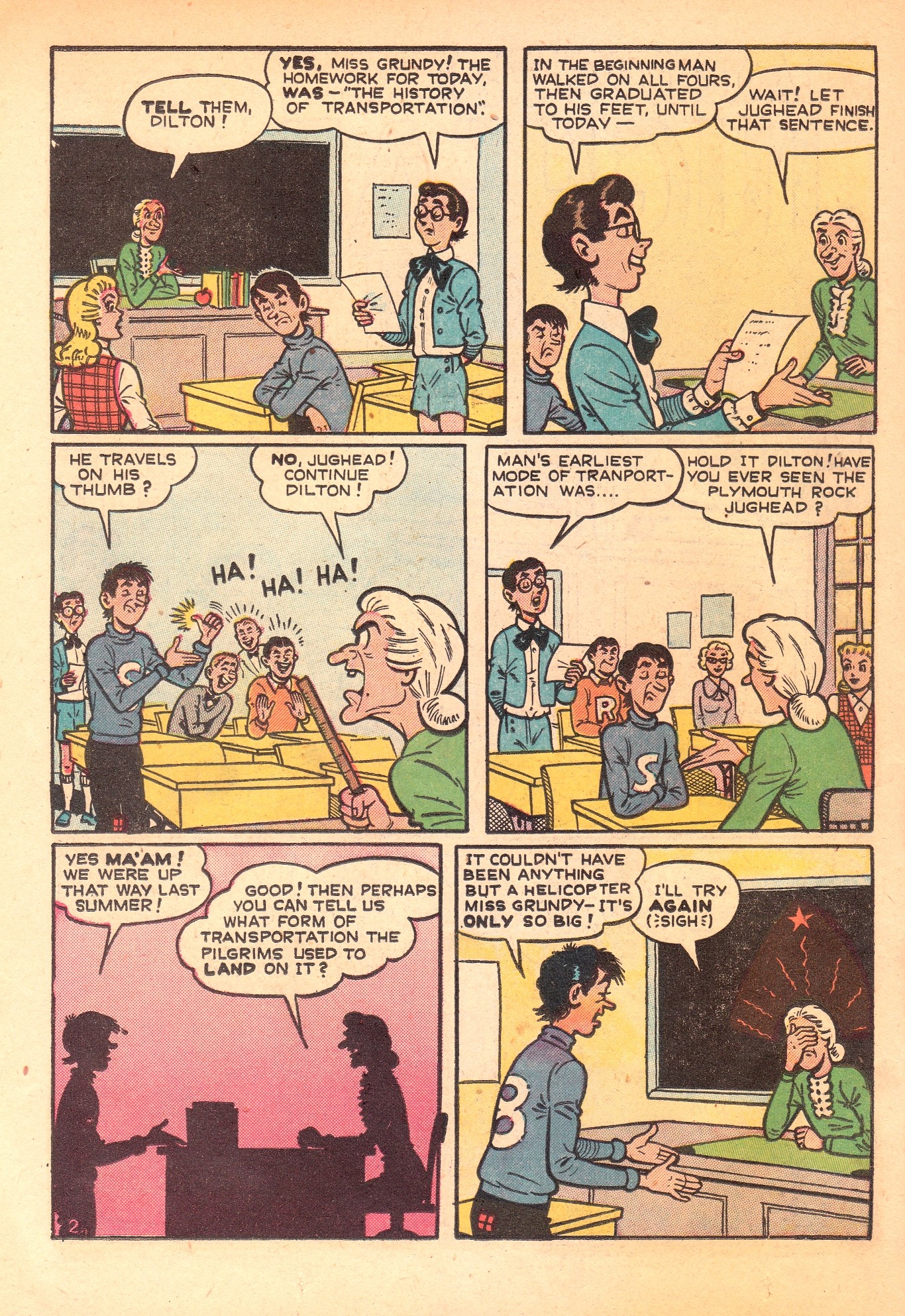 Read online Pep Comics comic -  Issue #78 - 36