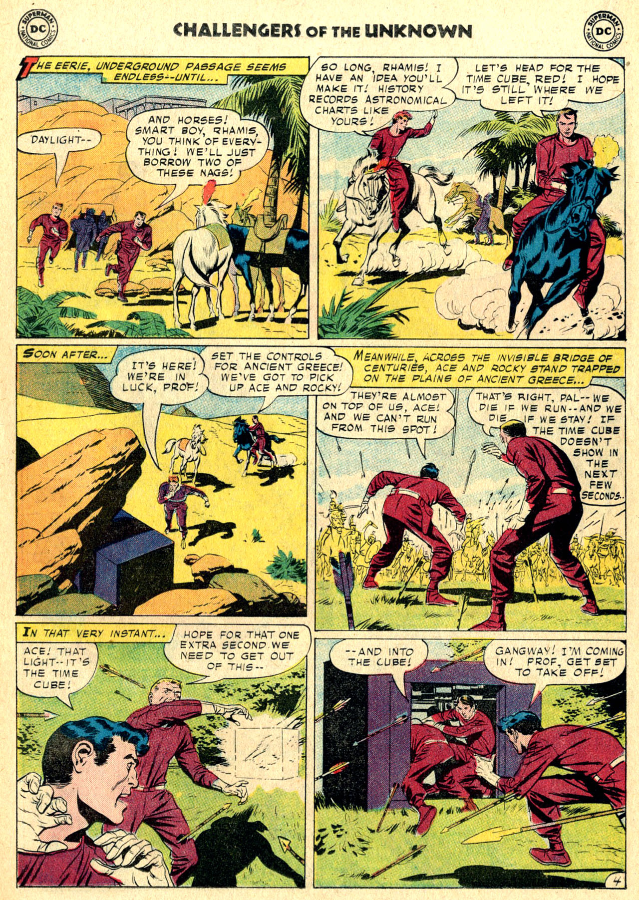 Challengers of the Unknown (1958) Issue #4 #4 - English 20