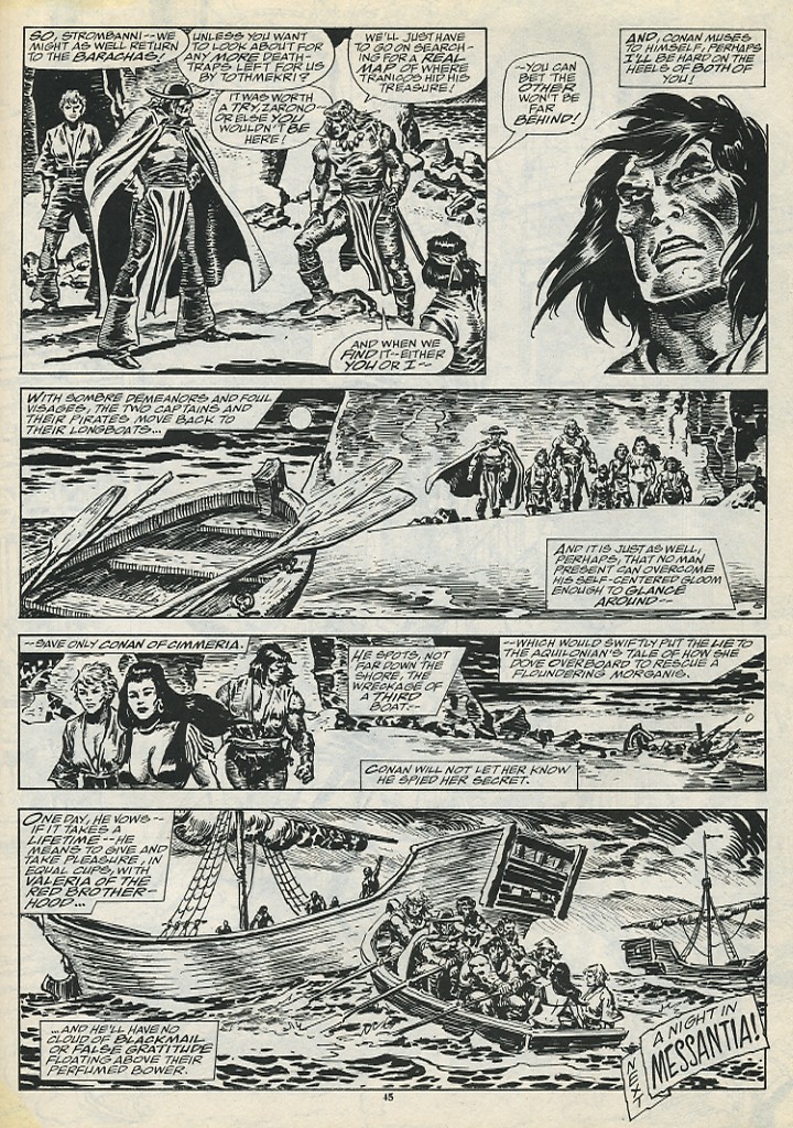 Read online The Savage Sword Of Conan comic -  Issue #196 - 47