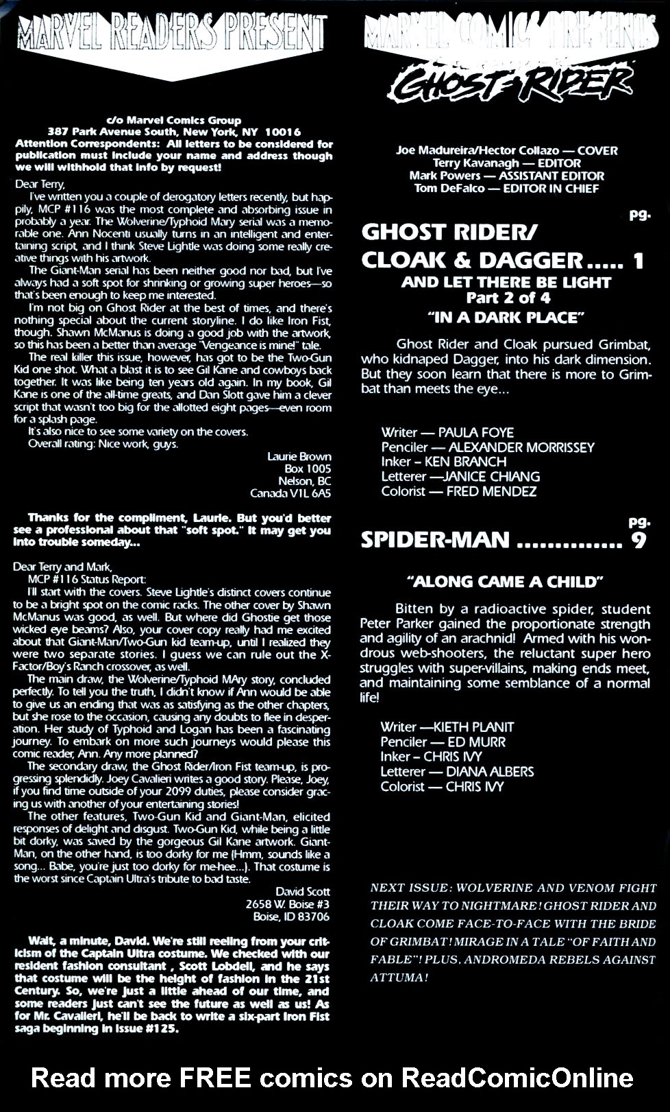 Read online Marvel Comics Presents (1988) comic -  Issue #120 - 20