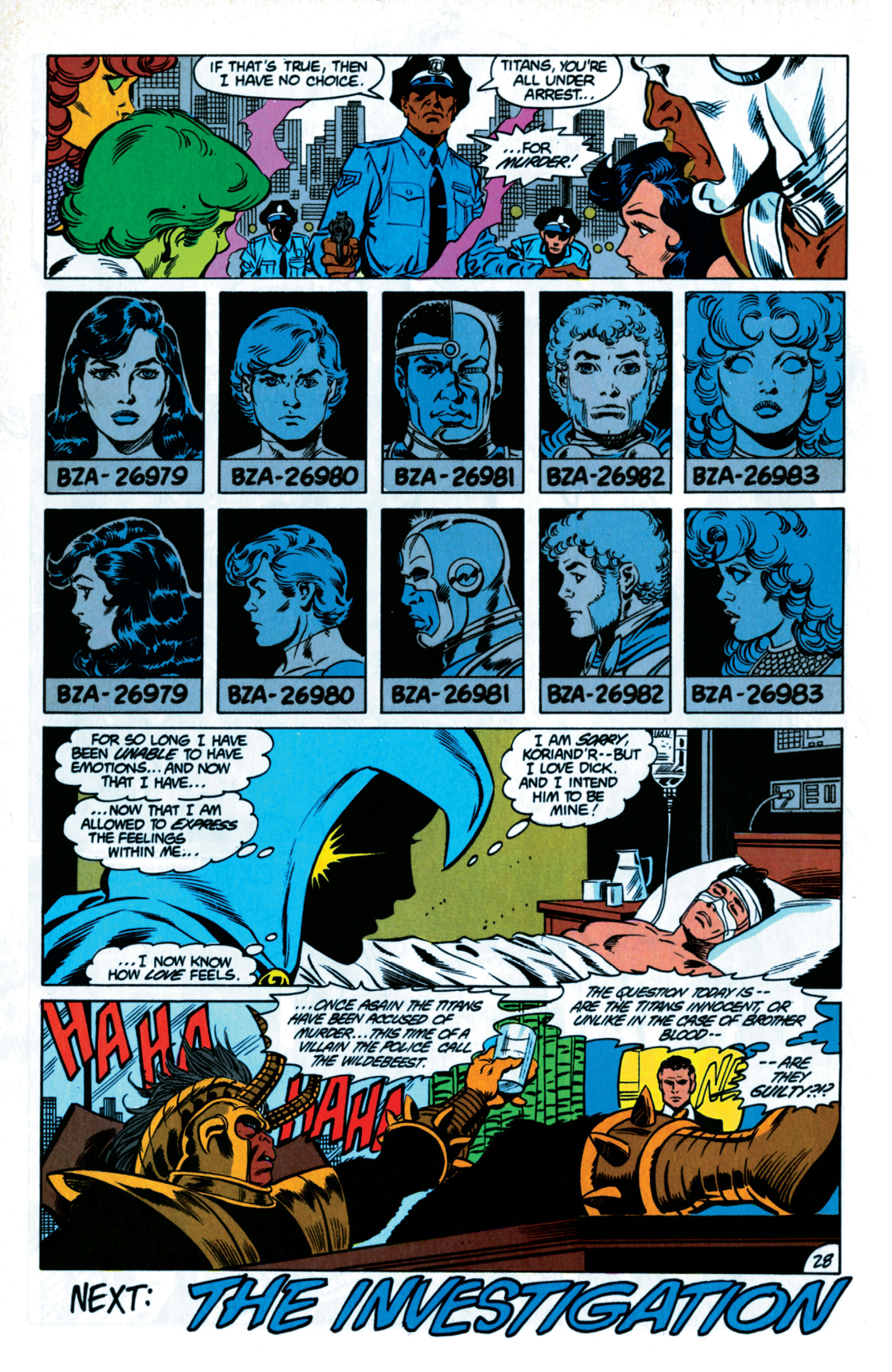 Read online The New Teen Titans (1984) comic -  Issue #36 - 29