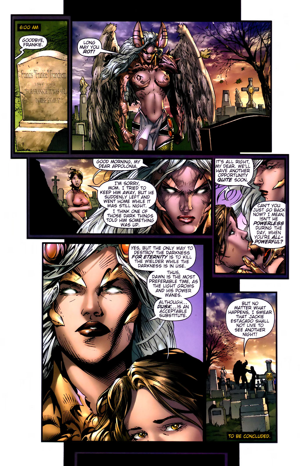 Read online The Darkness (2002) comic -  Issue #23 - 22