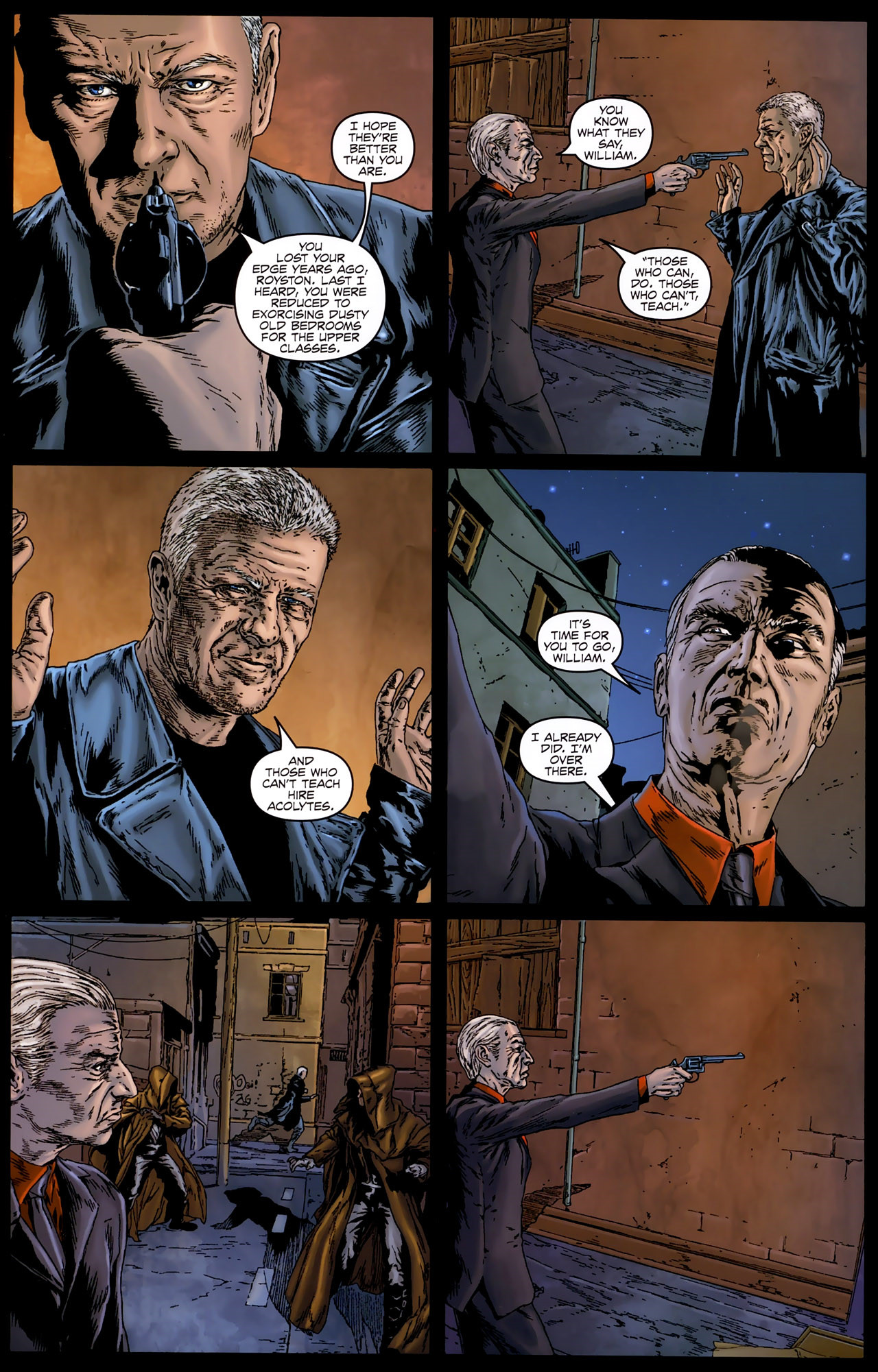 Read online Gravel comic -  Issue #4 - 9