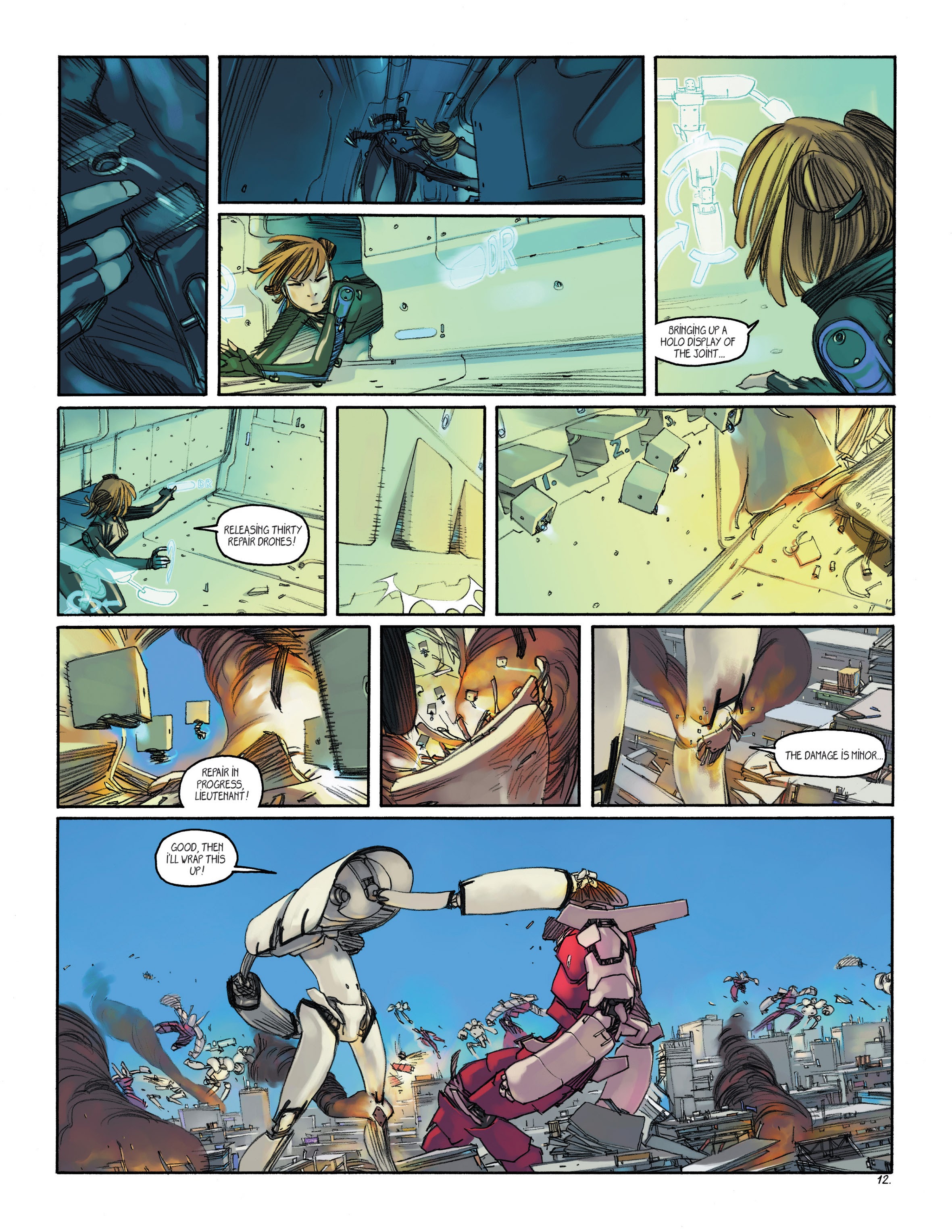 Read online Meka comic -  Issue #1 - 14