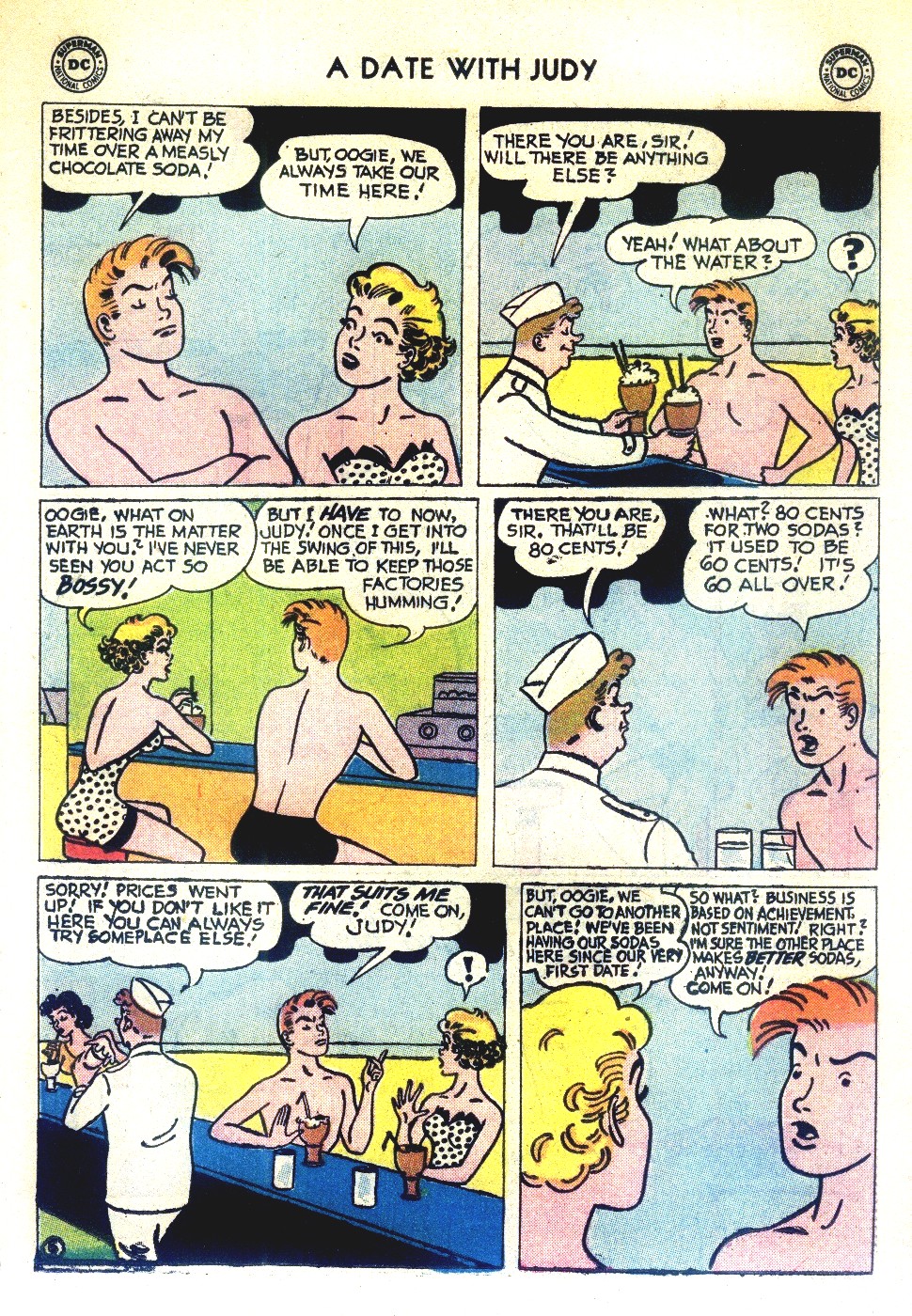 Read online A Date with Judy comic -  Issue #61 - 23