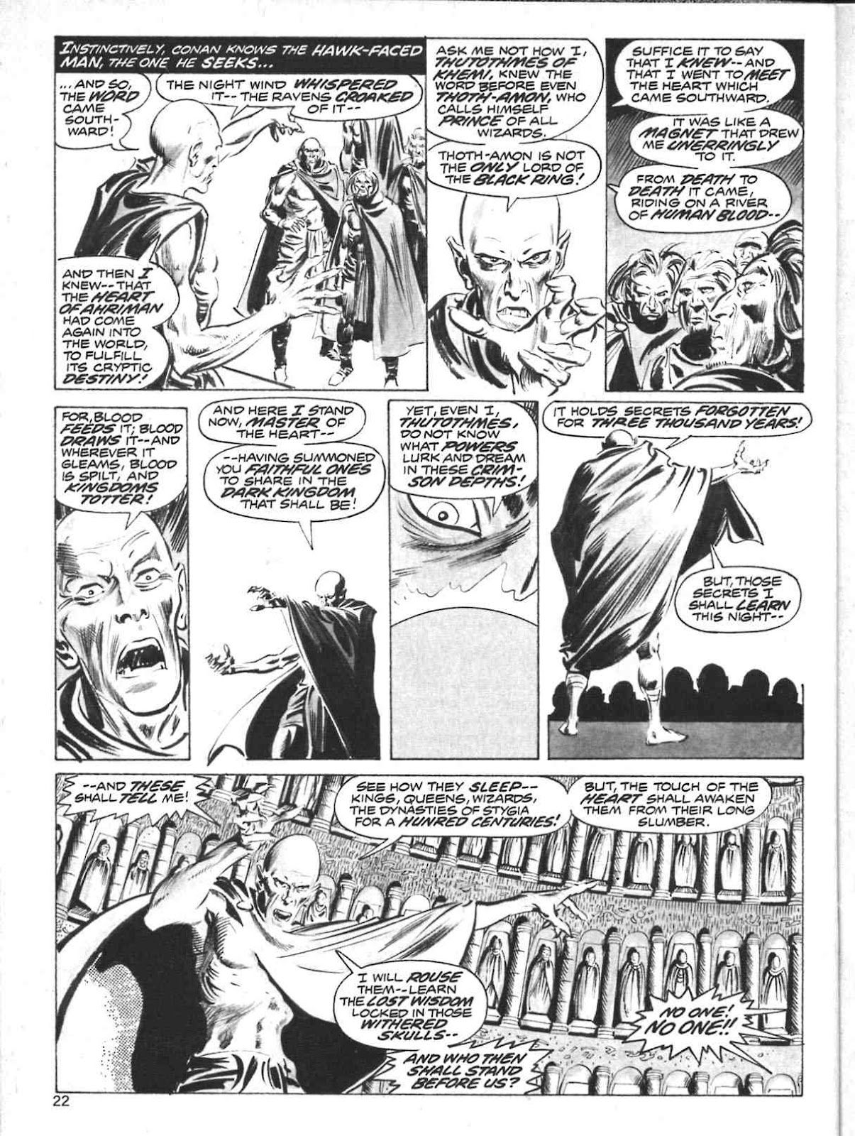 The Savage Sword Of Conan issue 10 - Page 22