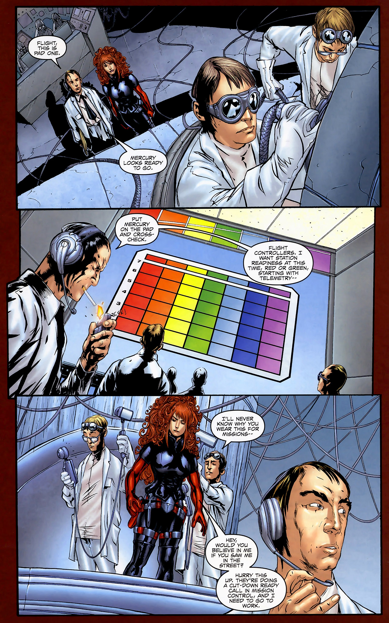 Read online Anna Mercury comic -  Issue #4 - 18