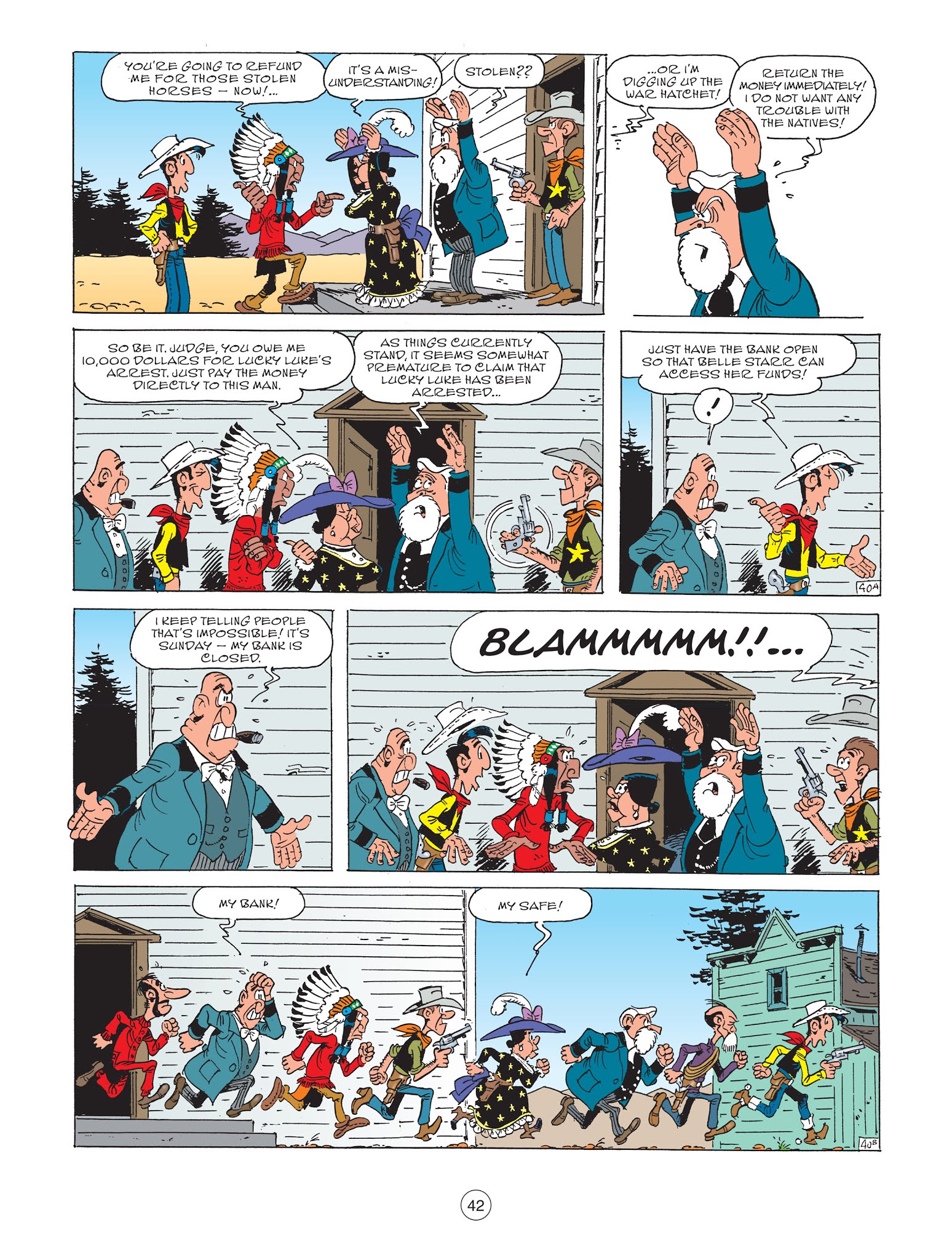 Read online A Lucky Luke Adventure comic -  Issue #67 - 43