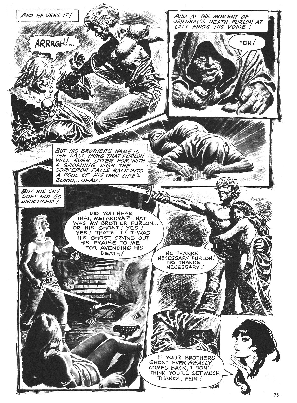 Read online Vampirella (1969) comic -  Issue #20 - 73