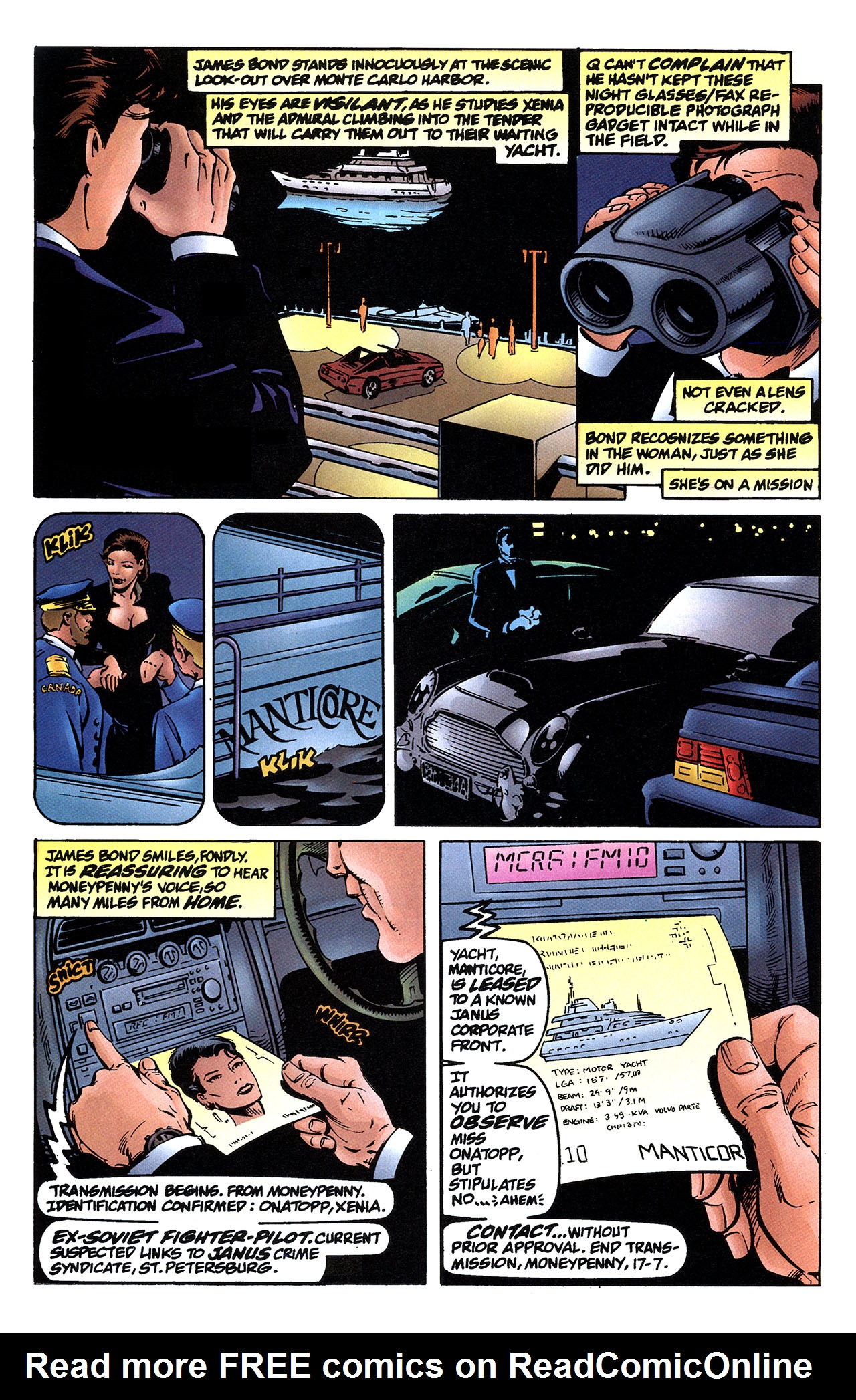 Read online James Bond 007 Goldeneye comic -  Issue #1 - 22