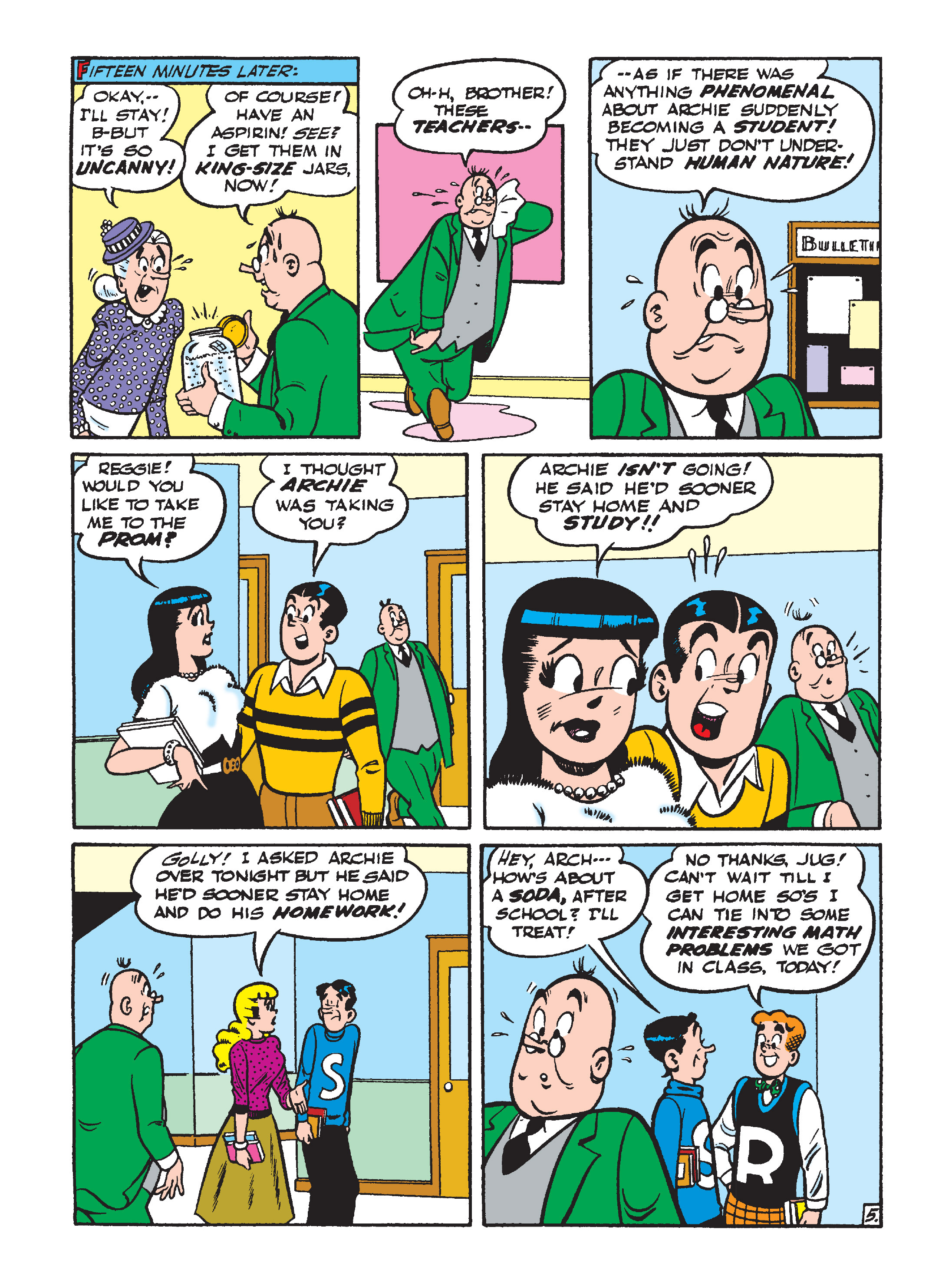 Read online Archie's Funhouse Double Digest comic -  Issue #6 - 133