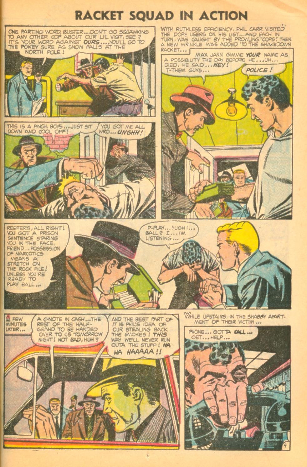 Read online Racket Squad in Action comic -  Issue #14 - 13