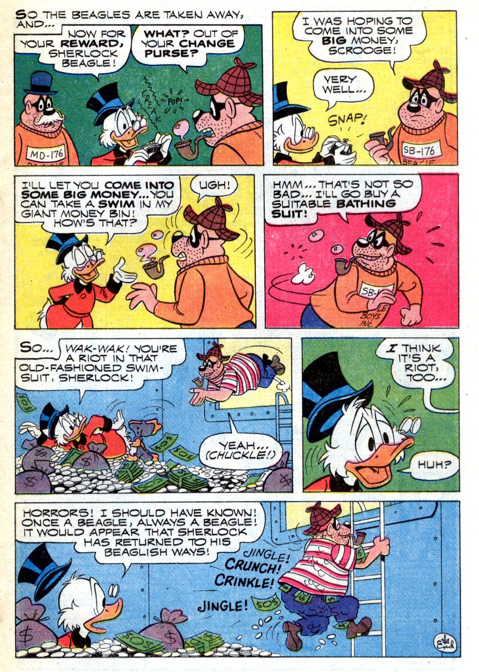 Read online Walt Disney THE BEAGLE BOYS comic -  Issue #16 - 17