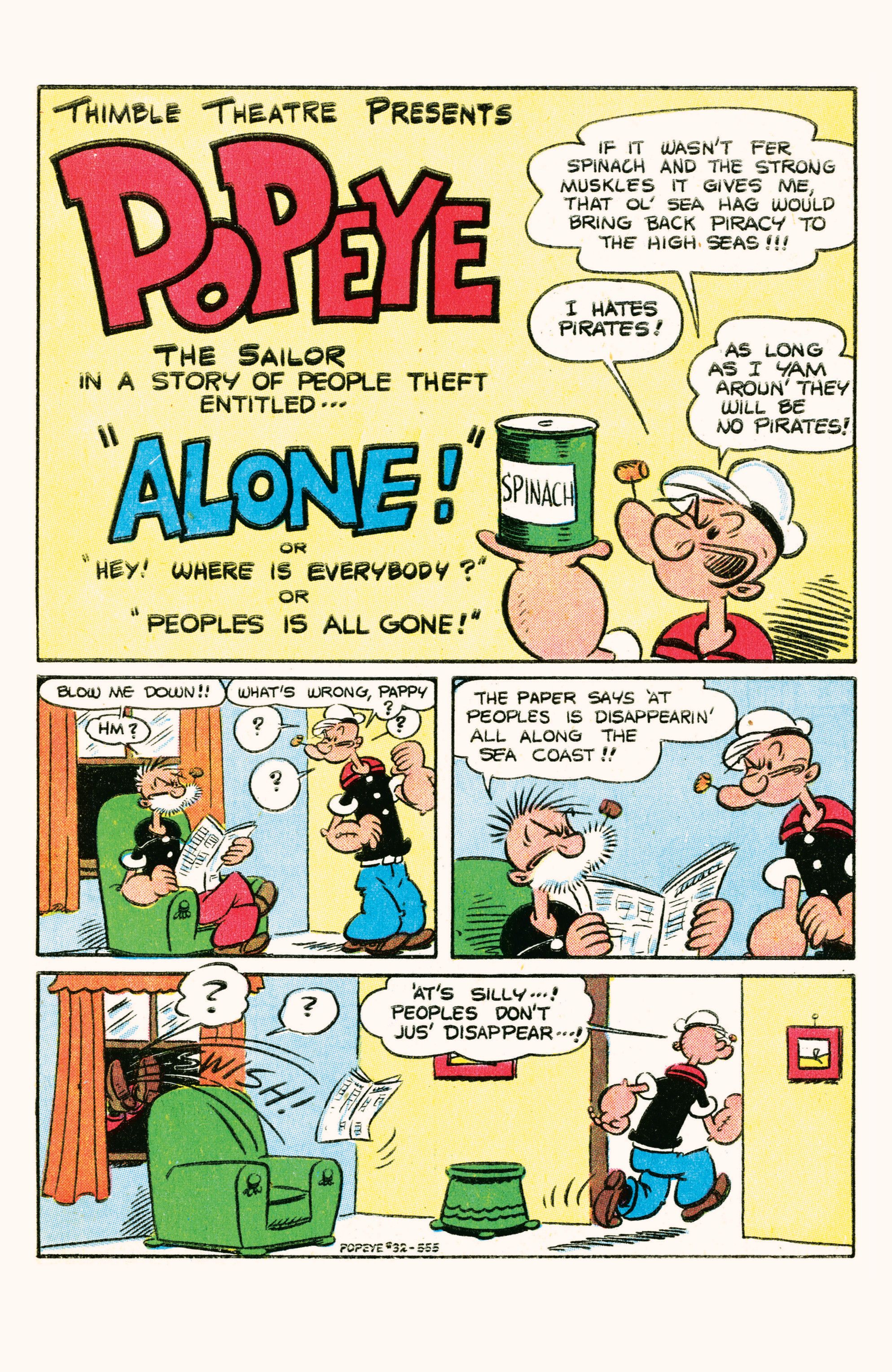 Read online Classic Popeye comic -  Issue #32 - 3