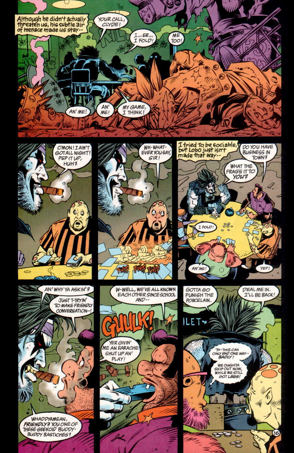 Read online Lobo: Portrait of a Victim comic -  Issue # Full - 17