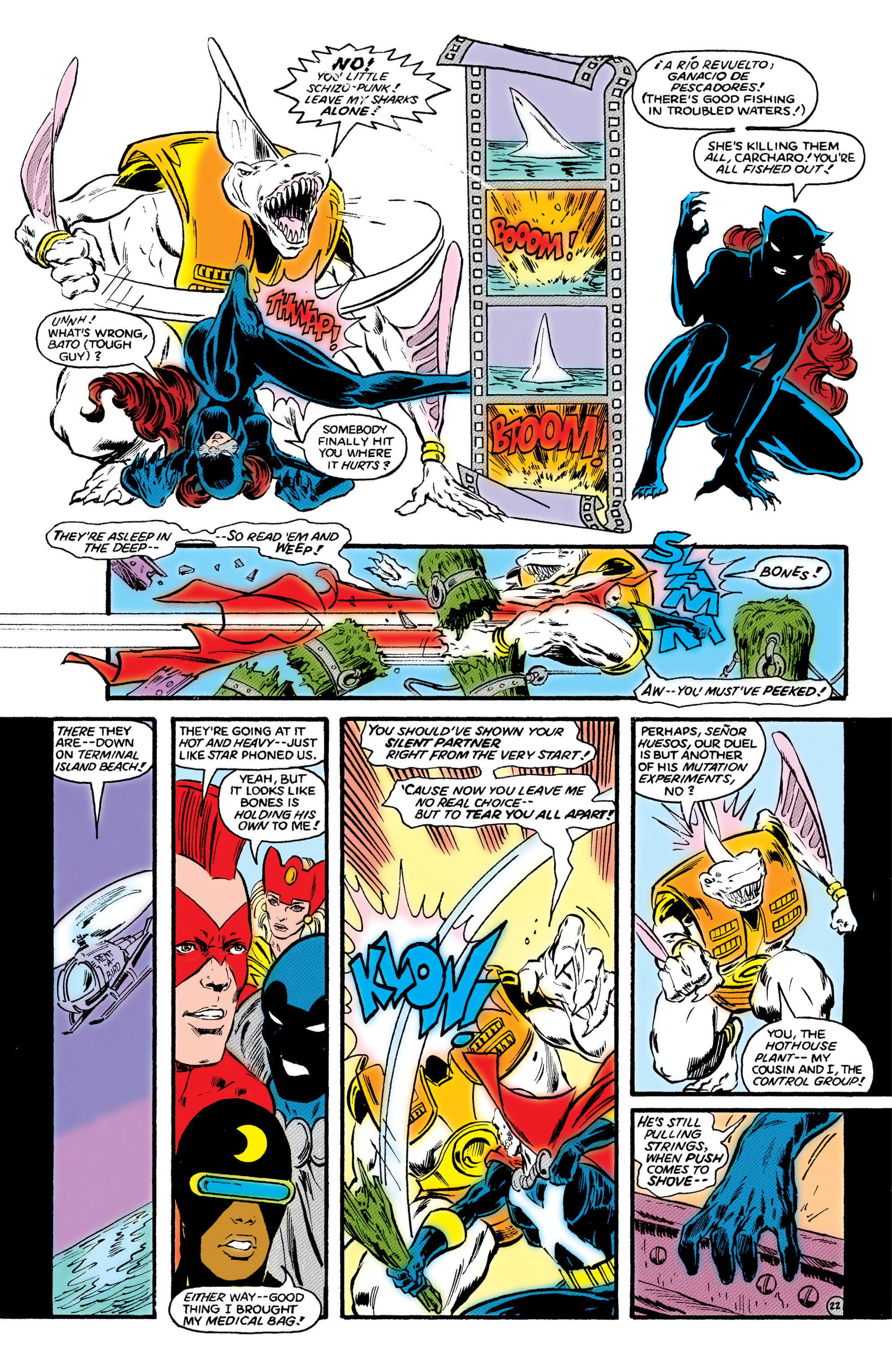 Read online Infinity Inc. (1984) comic -  Issue #29 - 23
