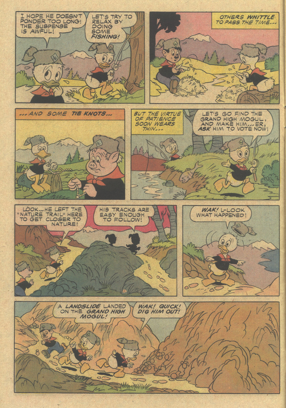 Read online Huey, Dewey, and Louie Junior Woodchucks comic -  Issue #40 - 6