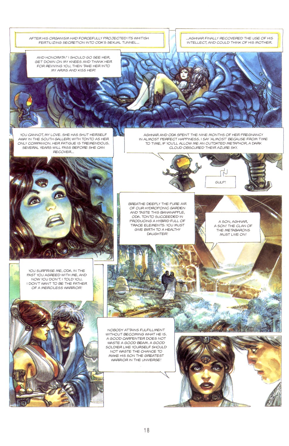 Read online The Metabarons comic -  Issue #8 - The Posession Of Oda - 17