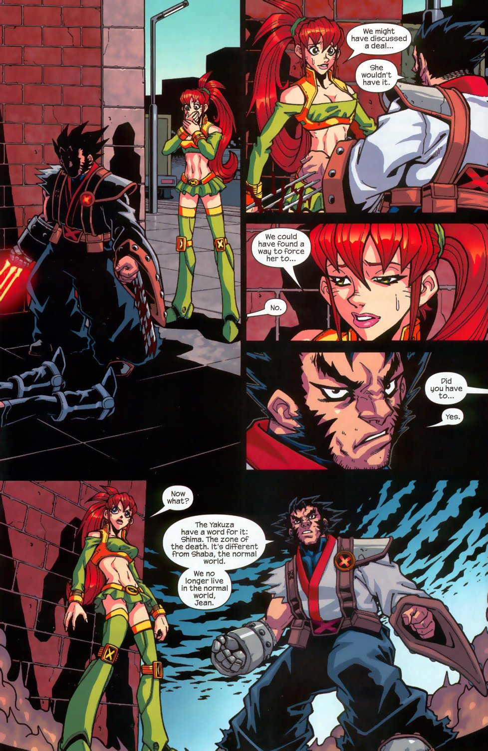 Read online X-Men: Ronin comic -  Issue #5 - 20