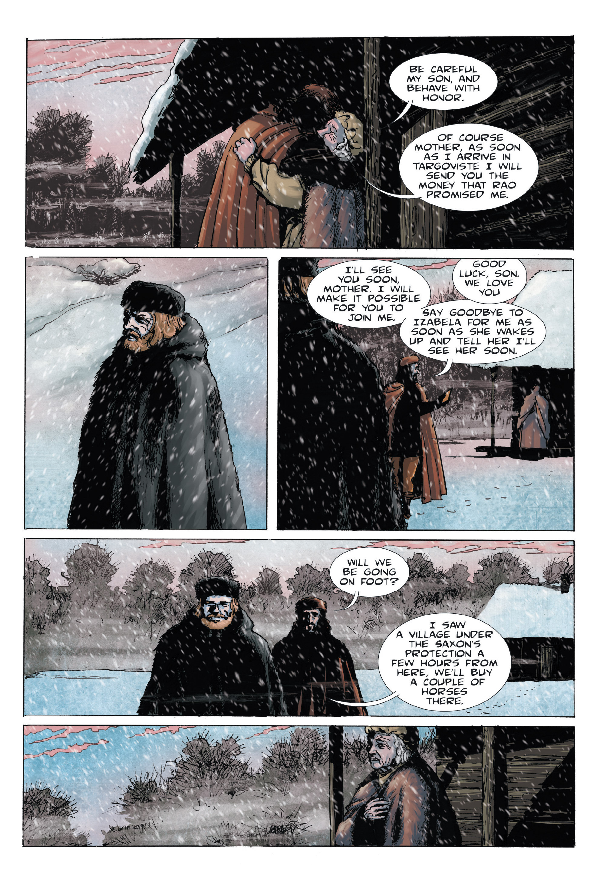 Read online Voivod: The True Story of Vlad the Impaler comic -  Issue # TPB - 57